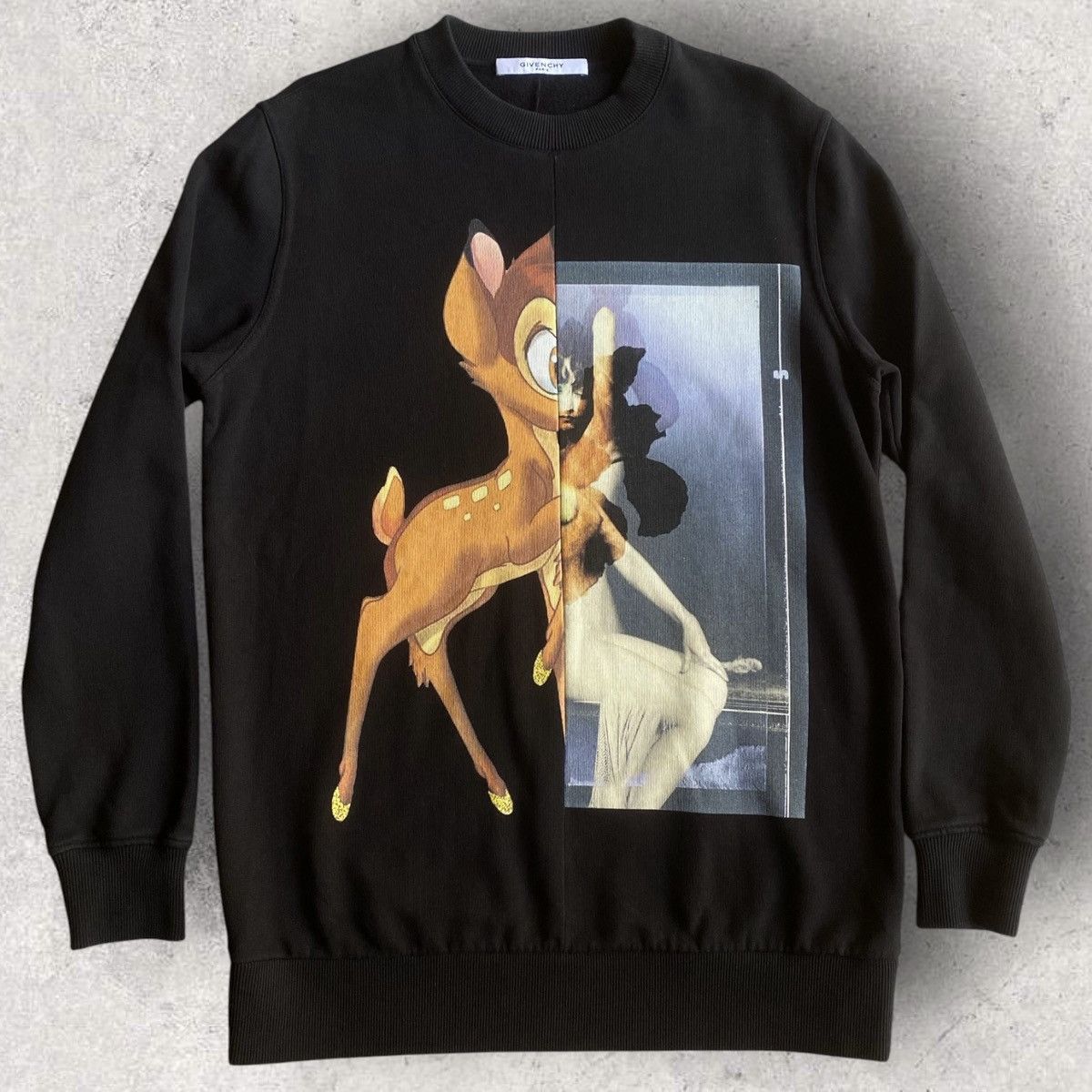 Givenchy SS15 Oversize Bambi Sweater By Riccardo Tisci Size US XS / EU 42 / 0 - 1 Thumbnail