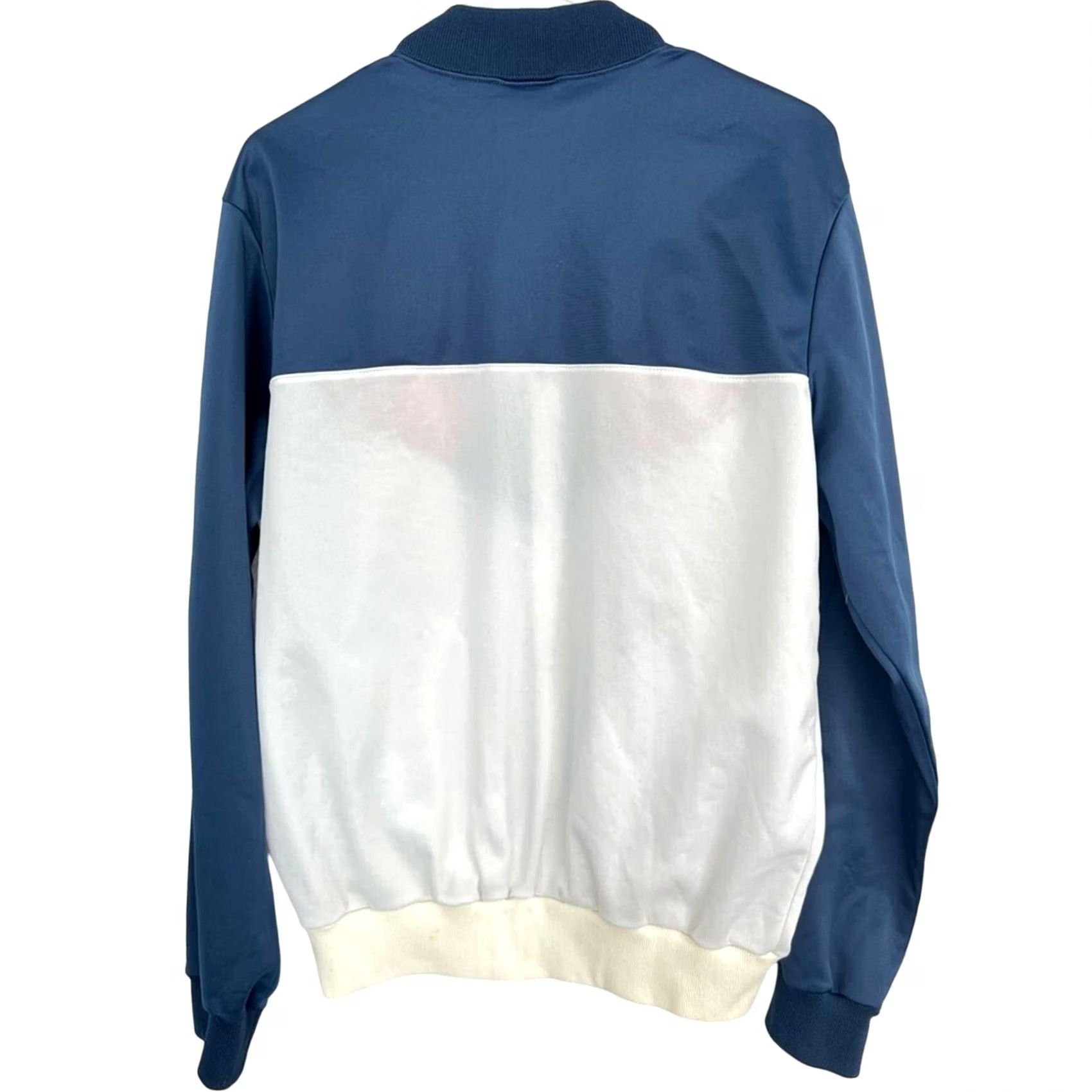 Adidas VINTAGE Adidas Jacket Mens M Blue Red Tracksuit Zip Made In USA Size US 31 - 4 Thumbnail