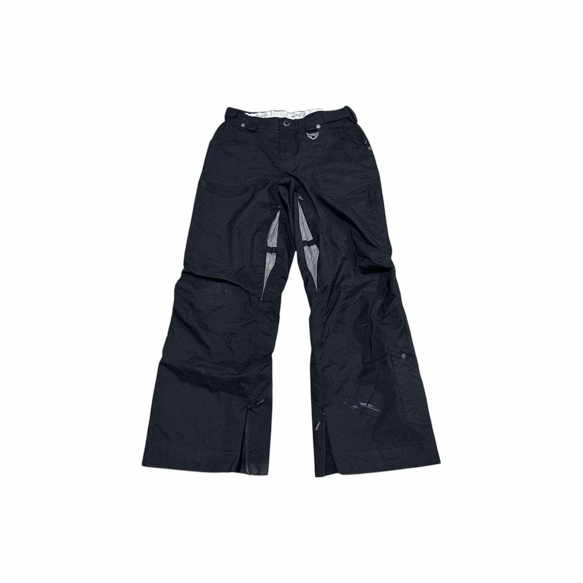 Oakley 🔥Y2K Vintage Oakley Techwear Ski Pants Baggy Flared Ripstop Size US 32 / EU 48 - 1 Thumbnail