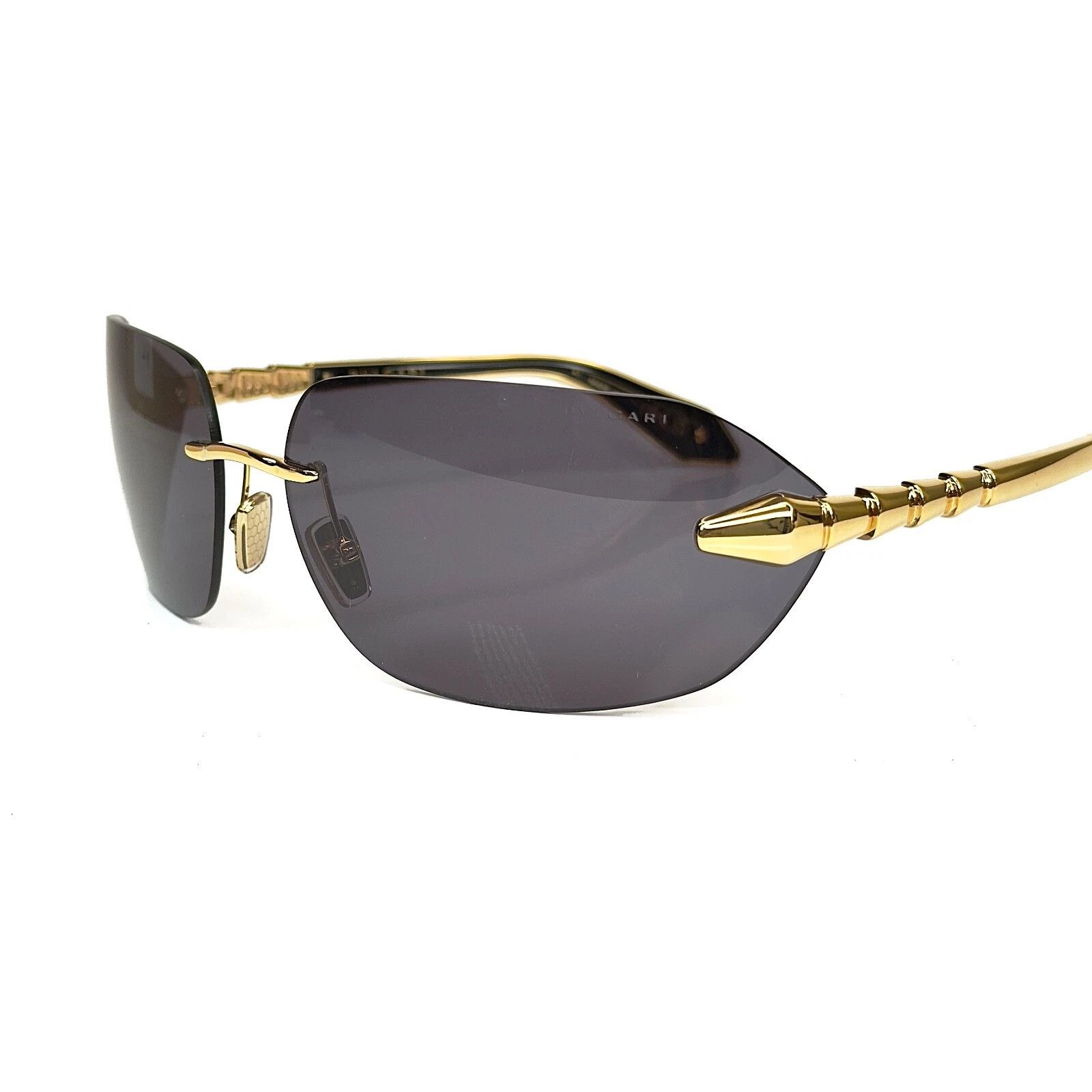 Bvlgari BVLGARI 40025 Serpenti Viper BV40025U Black Sunglasses 32A Size ONE SIZE - 8 Thumbnail