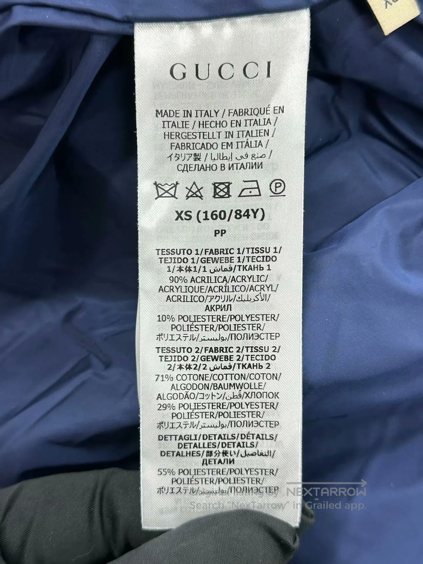 Gucci Guicci Camel Color Teddy Fleece Jacket with Monogram| Size US XS / EU 42 / 0 - 4 Thumbnail