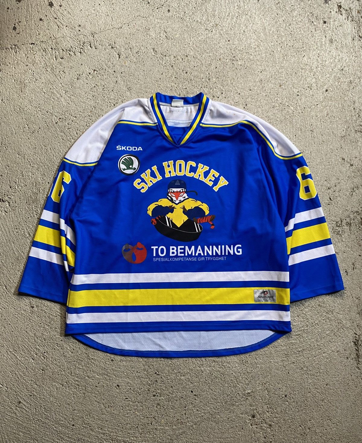 Other Hockey jersey american swedish baggy oversized boxy rap Size US XL / EU 56 / 4 - 1 Thumbnail