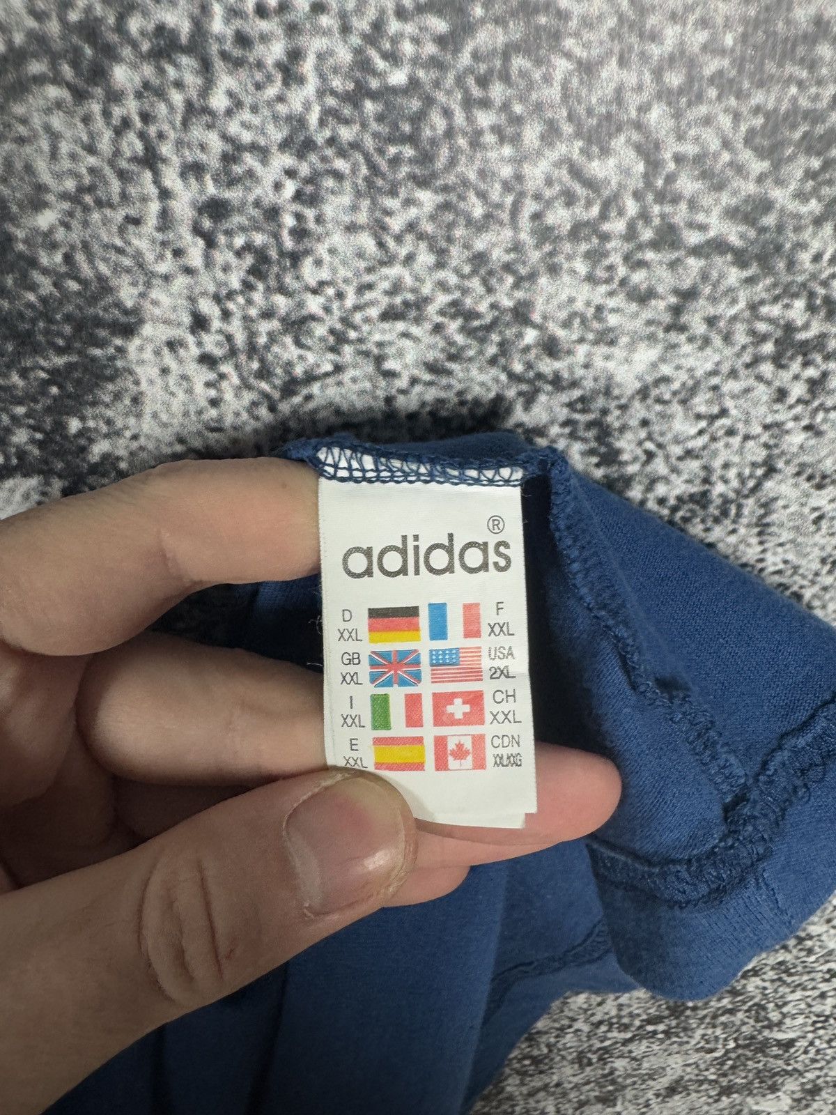 Adidas Adidas Vintage Basketball Graphic T-Shirt Rare Logo 90s XXL Size US XXL / EU 58 / 5 - 9 Thumbnail