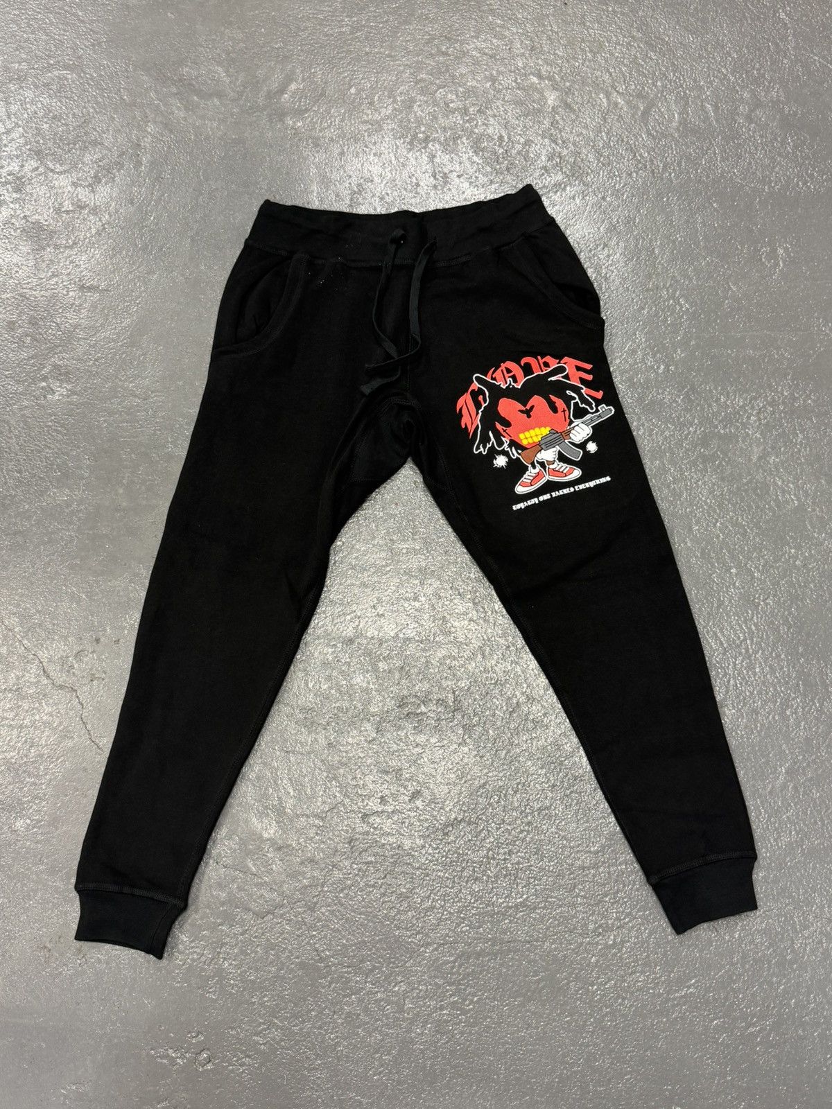 Other Kodak black Love black sweatpants heart Size US 34 / EU 50 - 1 Thumbnail
