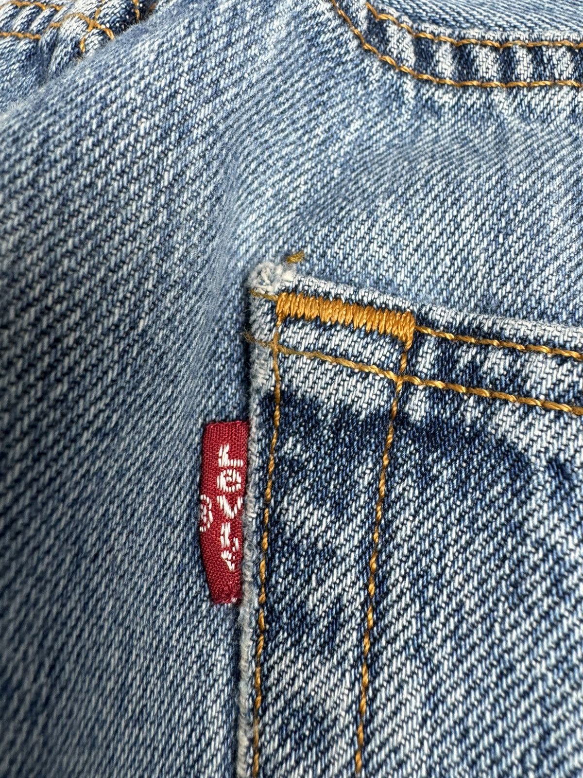 Levi's Levis 501 Classic 32/32 Denim Straight USA 90s Jeans Pants Trousers Size US 32 / EU 48 - 10 Thumbnail