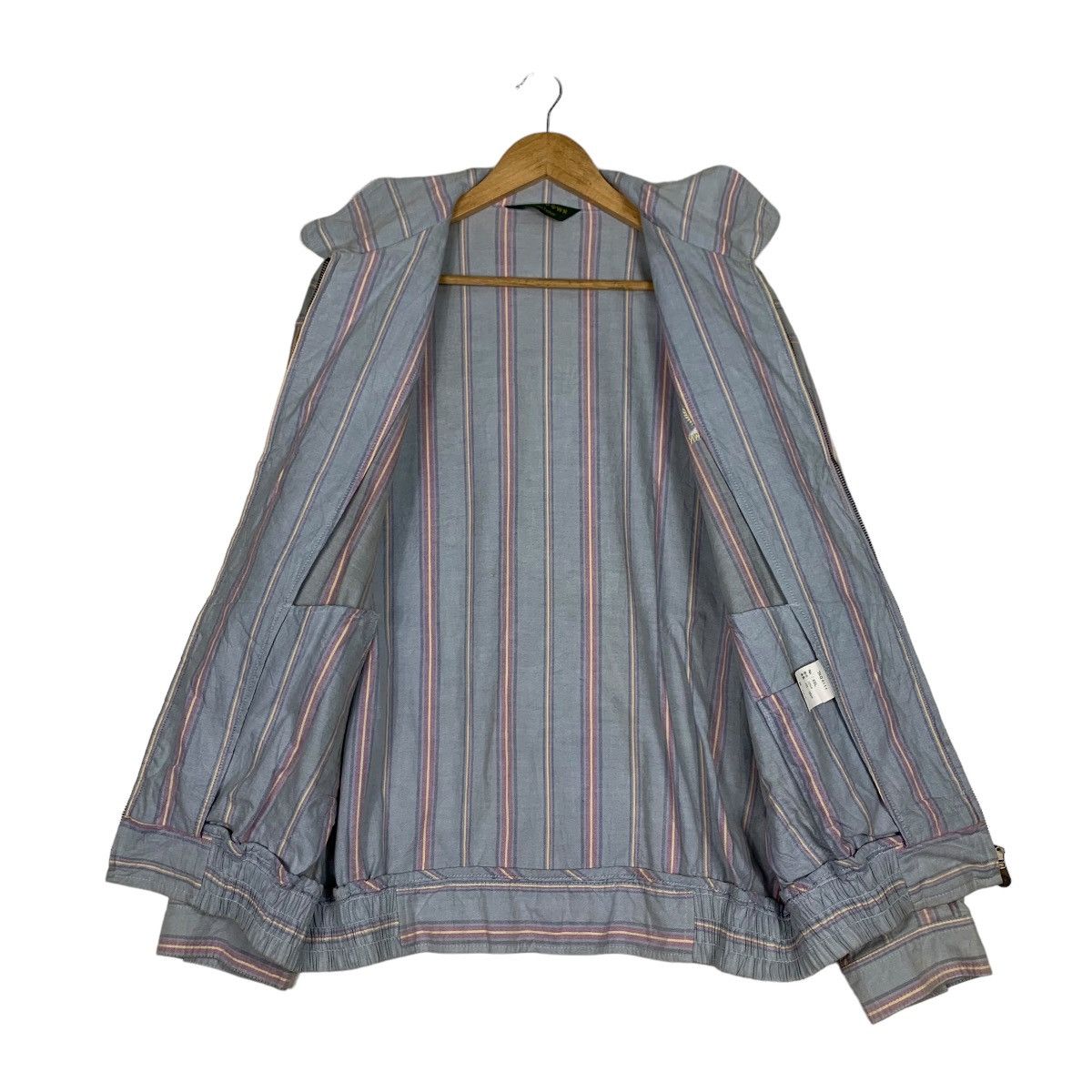 Japanese Brand COUNTDOWN Striped Casual Outfits Light Jacket #1062-C48 Size US L / EU 52-54 / 3 - 11 Thumbnail