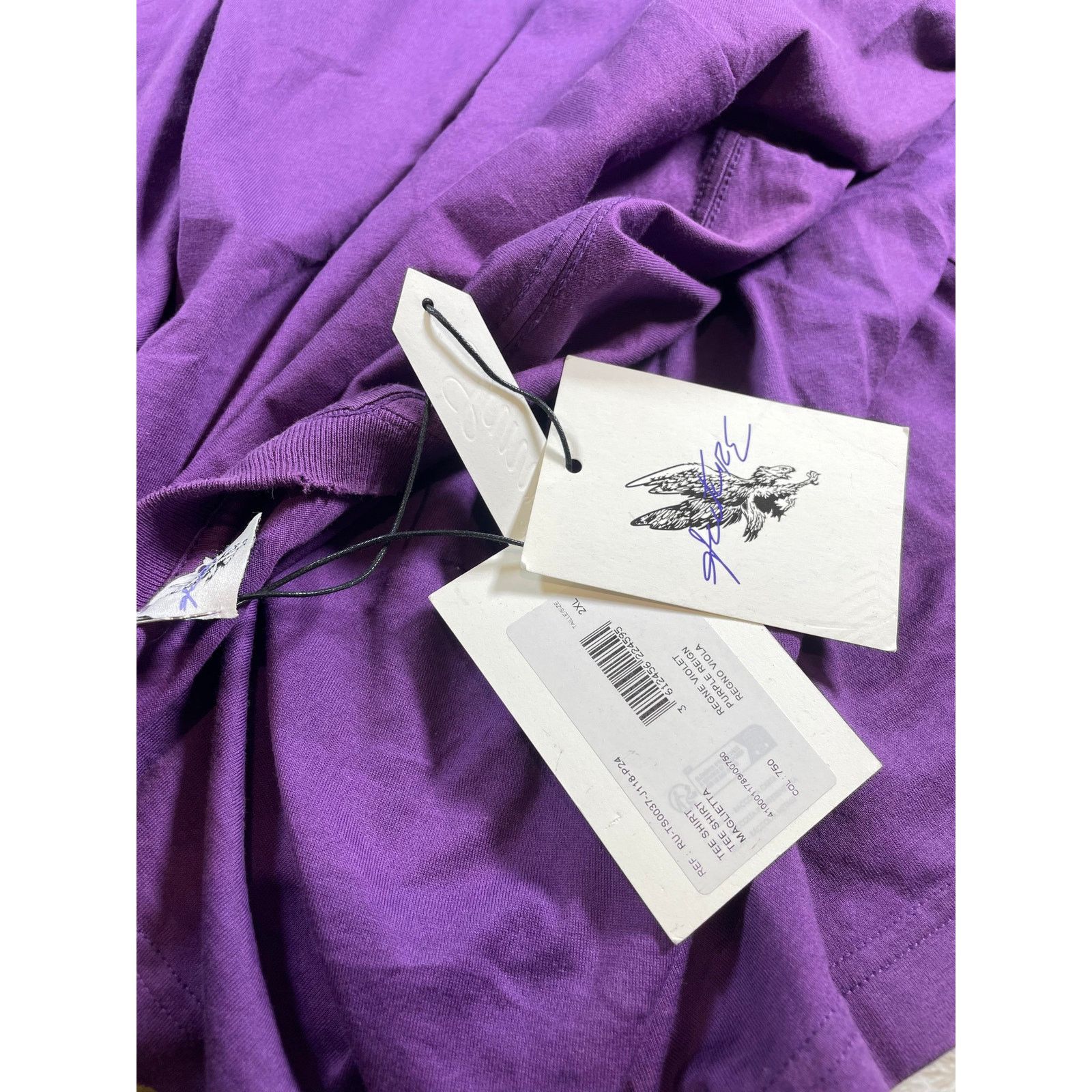 Lanvin Lanvin x Future Purple Tee Size US XXL / EU 58 / 5 - 3 Thumbnail