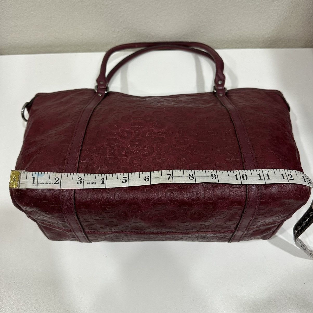 Gucci ‼️LASTDROP‼️ GUCCI MICRO GUCCISSIMA RED LEATHER TOTE BAG 1 Size ONE SIZE - 7 Thumbnail