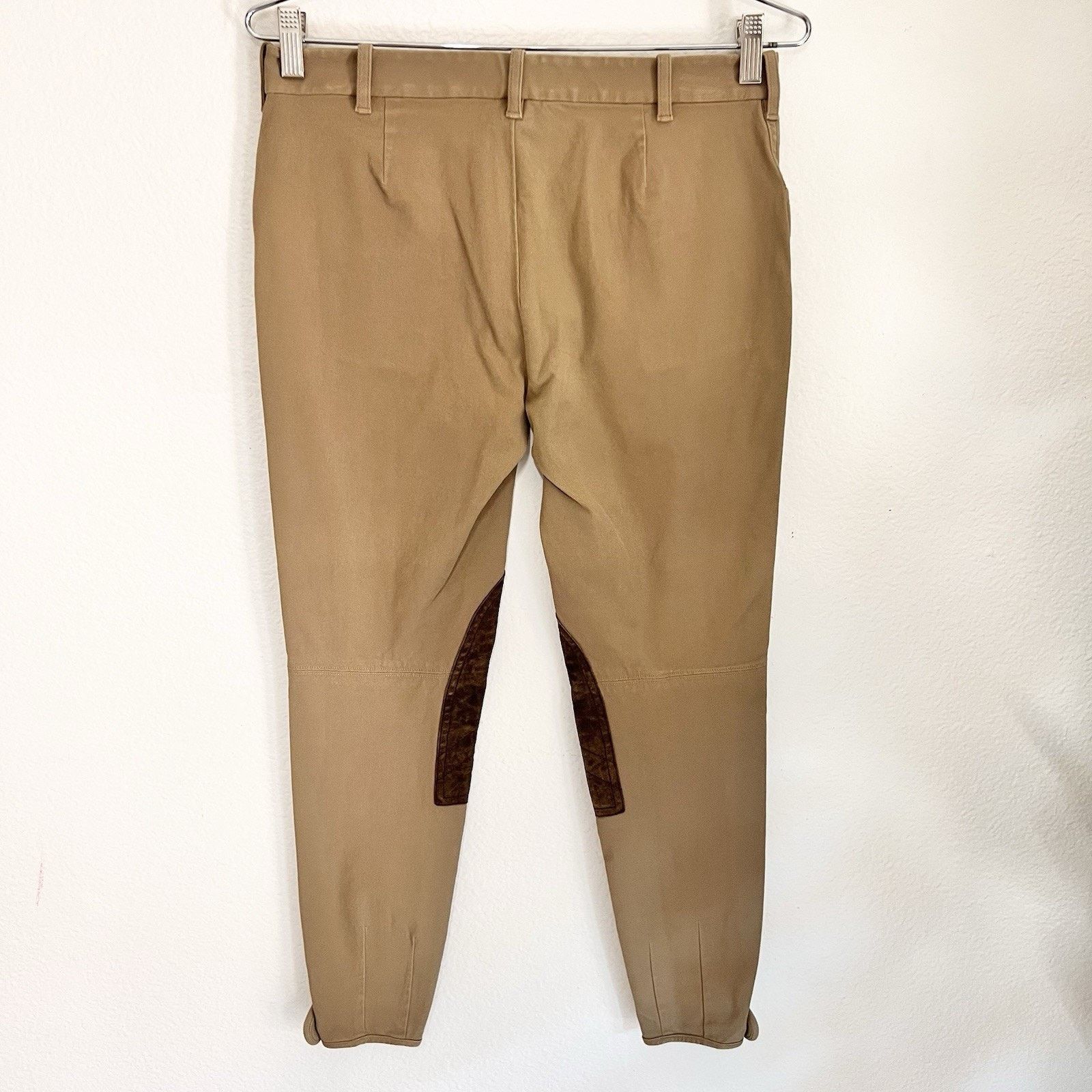 Ralph Lauren Ralph Lauren (8) Ponte Palermo Hudson Twill Jodhpur Leather Size 30" / US 8 / IT 44 - 2 Thumbnail