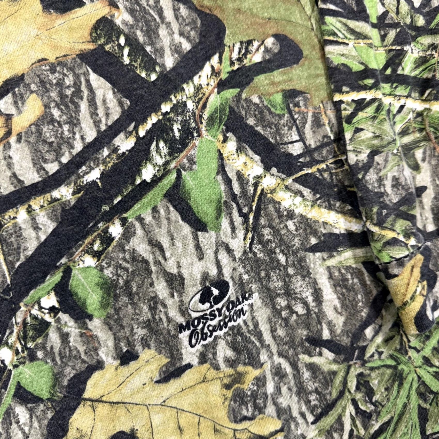 Jerzees Jerzees Shirt Mens L Green Mossy Oak Obsession Camo Long Sleeve Hunting Tee Size US L / EU 52-54 / 3 - 2 Thumbnail