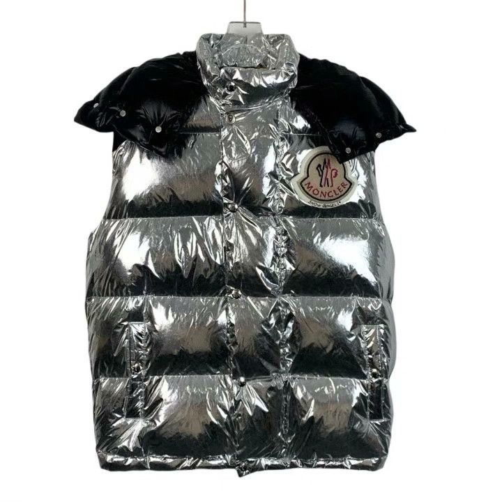 Moncler Moncler x Palm Angels Metallic Vest Size US S / EU 44-46 / 1 - 1 Thumbnail
