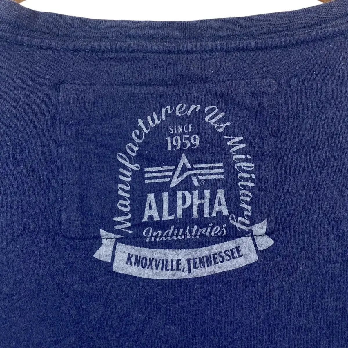 Alpha Industries ALPHA INDUSTRIES Manufacturer US Military Tee Shirt 1959 Size US XL / EU 56 / 4 - 5 Thumbnail