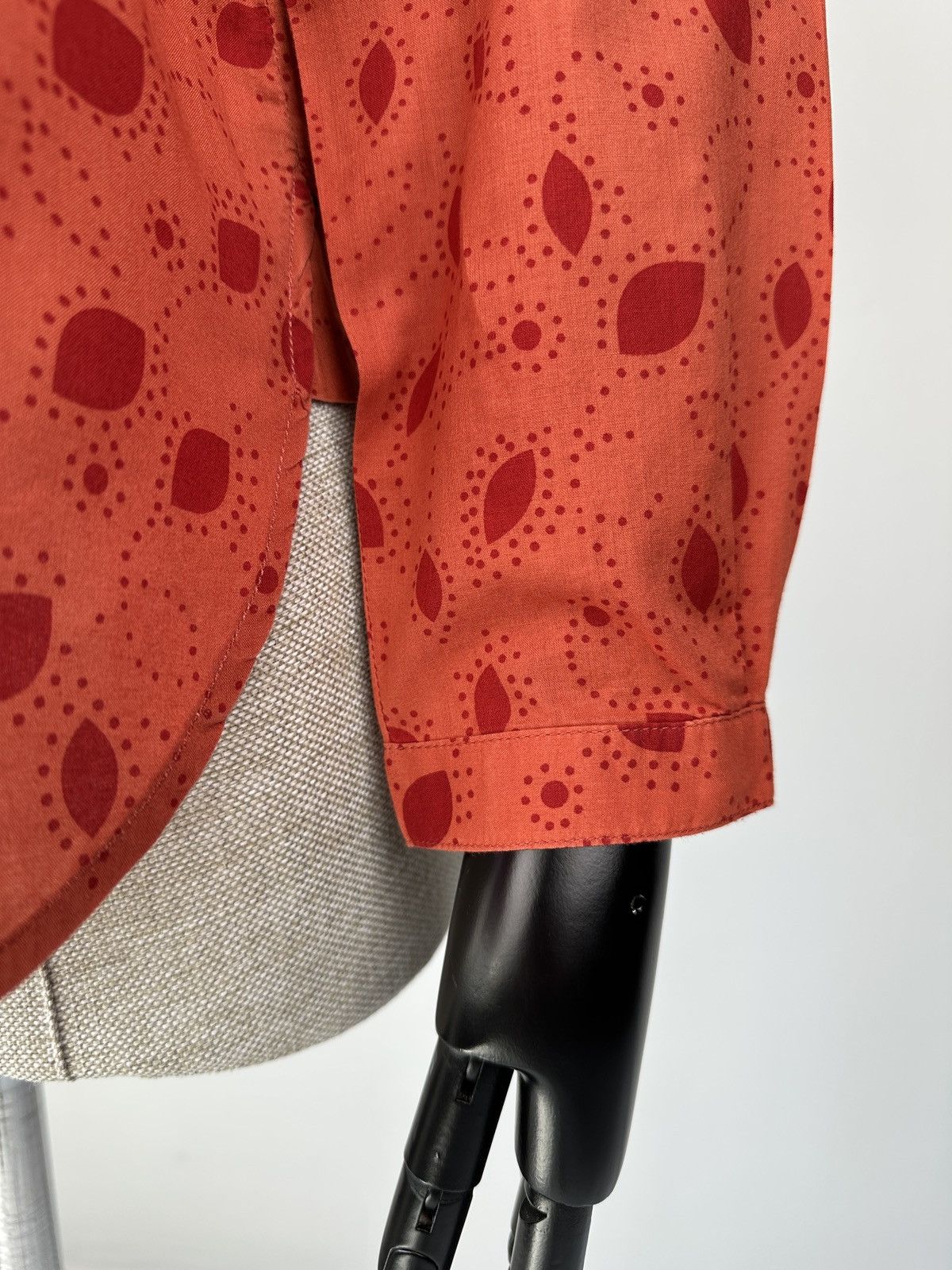 Gudrun Sjoden GUDRUN SJODEN Floral Print Button Up Shirt Long Sleeve Size S / US 4 / IT 40 - 9 Thumbnail