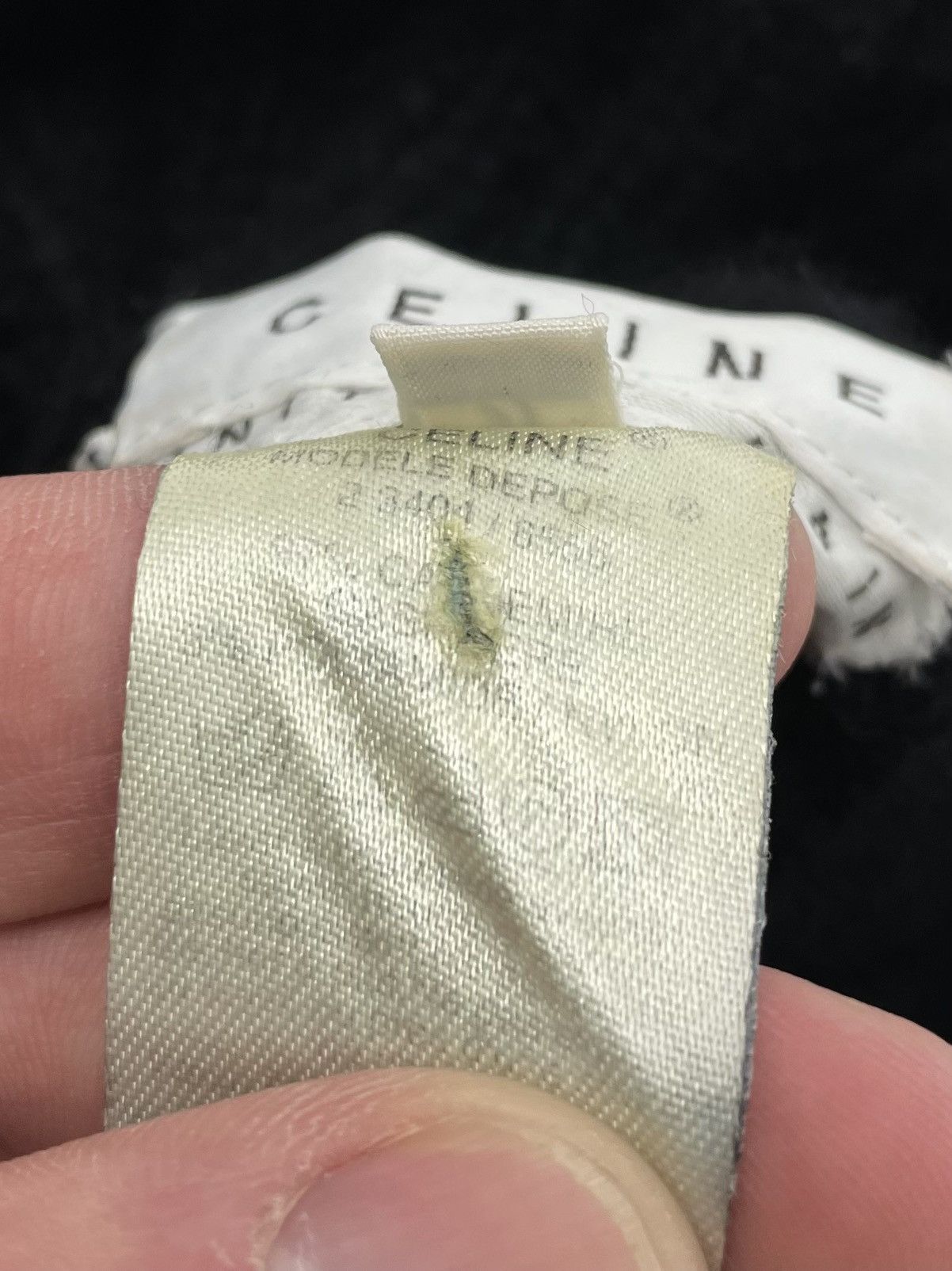 Celine Vintage CELINE Paris “Finition Main” Cashmere Vest Size M / US 6-8 / IT 42-44 - 11 Thumbnail