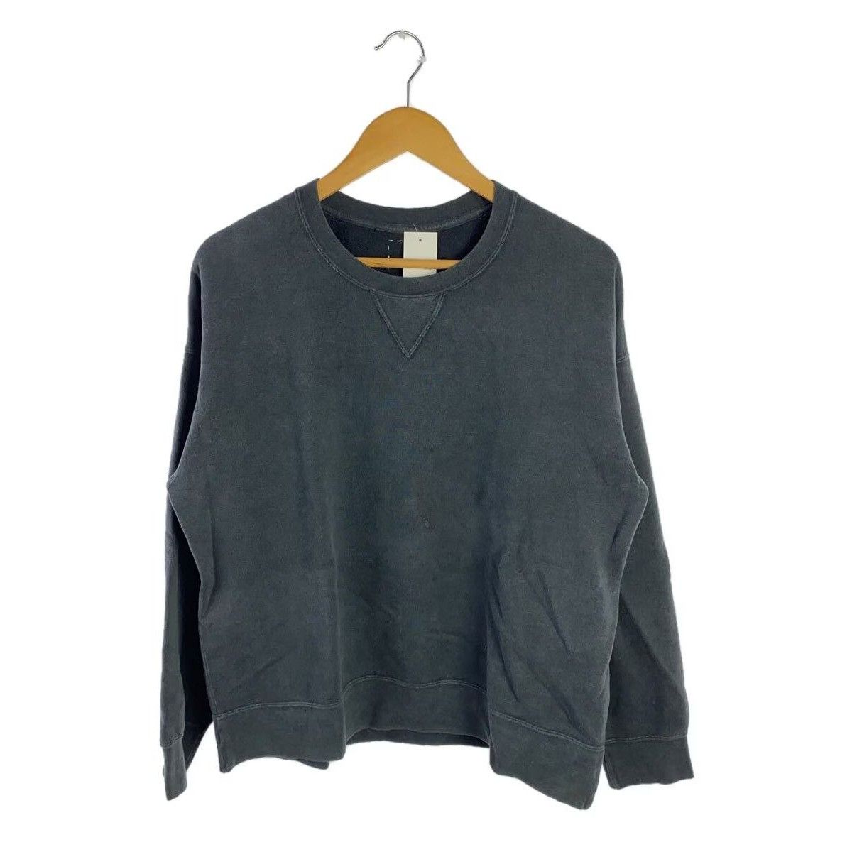 Visvim Visvim 25SS JUMBO SB SWEAT LS DMGD Sweatshirt Gray Size 2 