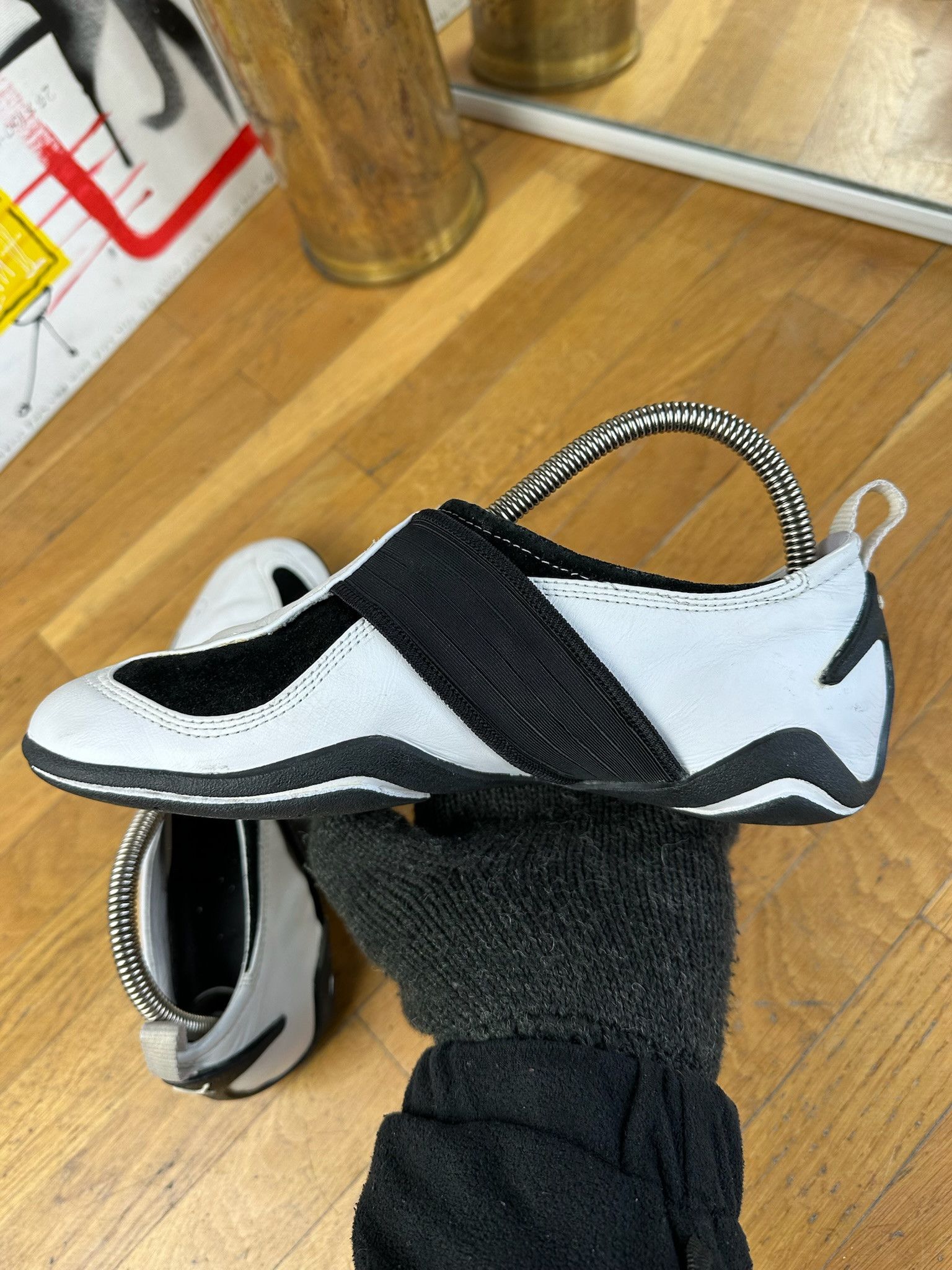 Puma Vintage 2000s Puma Ripple Slip-On Sneakers Size US 6.5 / IT 36.5 - 15 Thumbnail