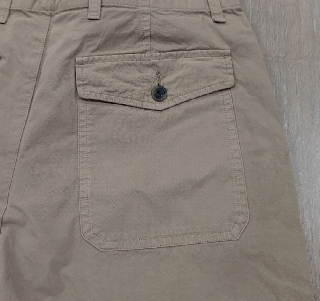 Rag & Bone rag & bone "Cliffe" Peached Cotton Field Shorts Khaki US 28 Size US 28 / EU 44 - 4 Thumbnail