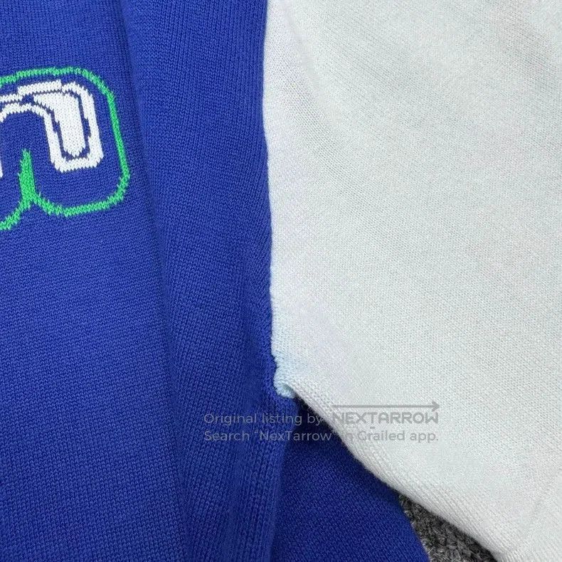 Louis Vuitton Louis Vuitton LV Slogan Intarsia Knit Tee. Size US XL / EU 56 / 4 - 5 Thumbnail