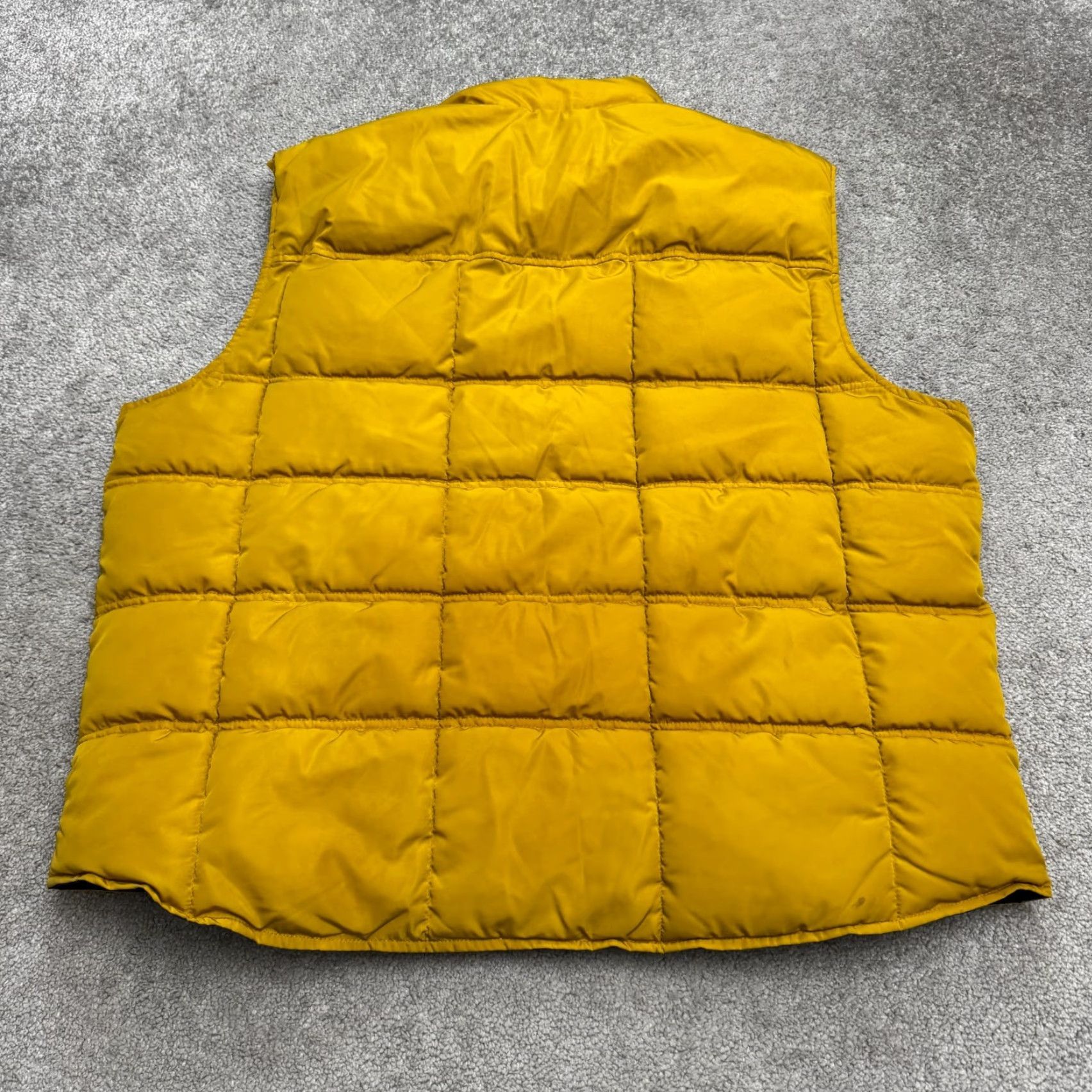 Vintage Goodfellow Co. Puffer Quilted Vest Jacket Mens 2XL Mustard Yellow Full Zip Outdoor Size US XXL / EU 58 / 5 - 2 Thumbnail