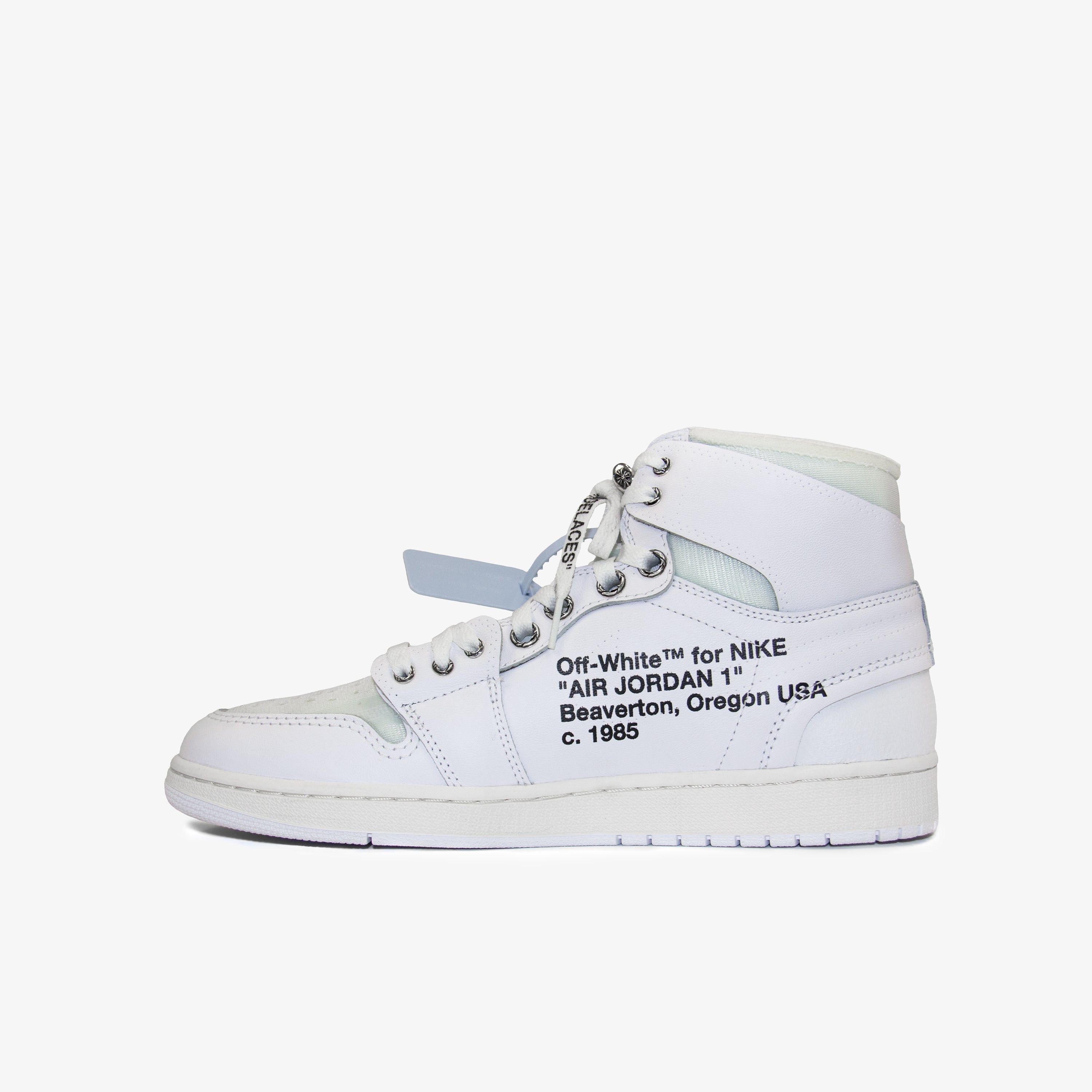 Chrome Hearts CHROME HEARTS OFF WHITE NIKE JORDAN 1 EU (1/1) Size US 12 / EU 45 - 4 Thumbnail