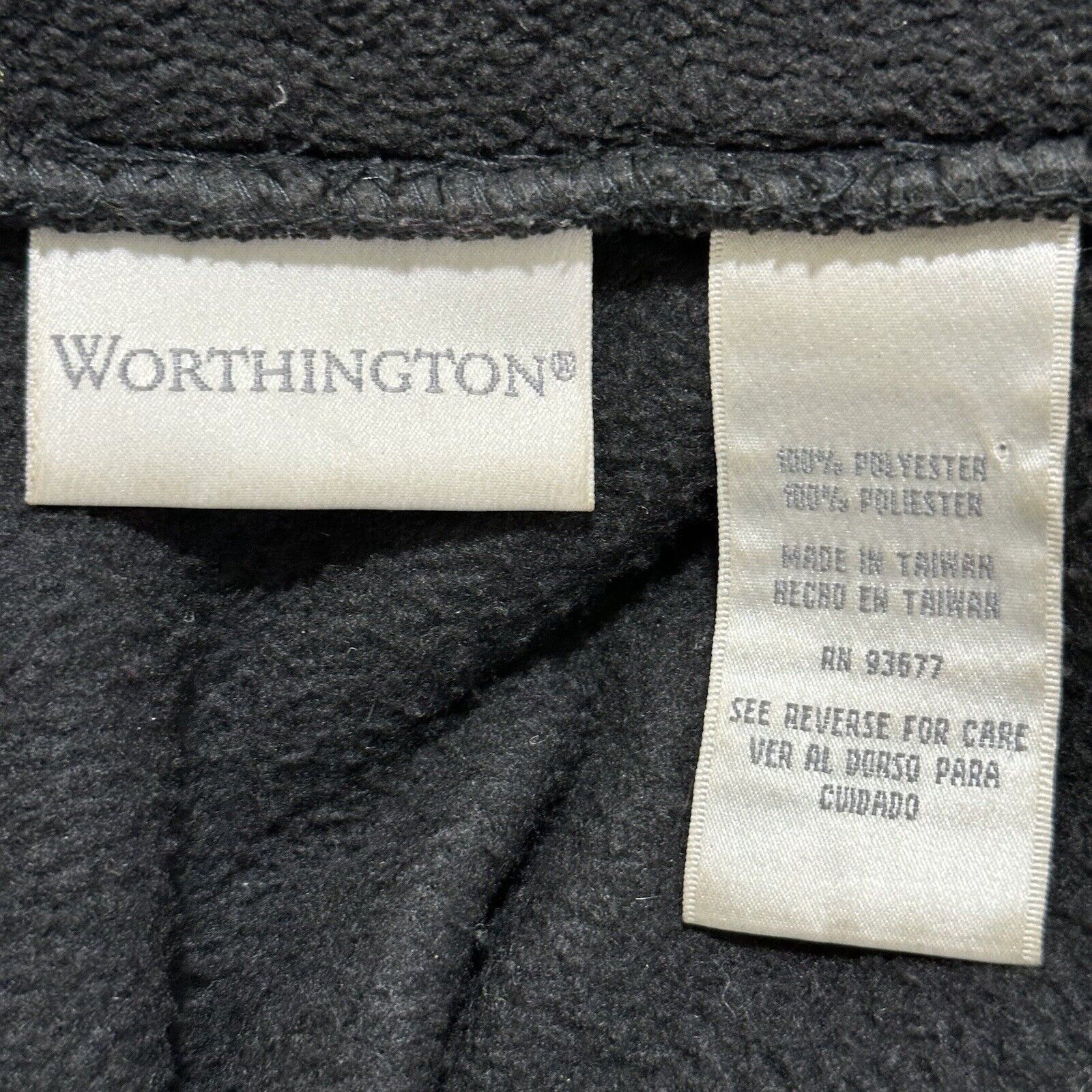 Other Worthington One Size Fleece Cape Poncho Faux Fur Leopard Size ONE SIZE - 4 Thumbnail