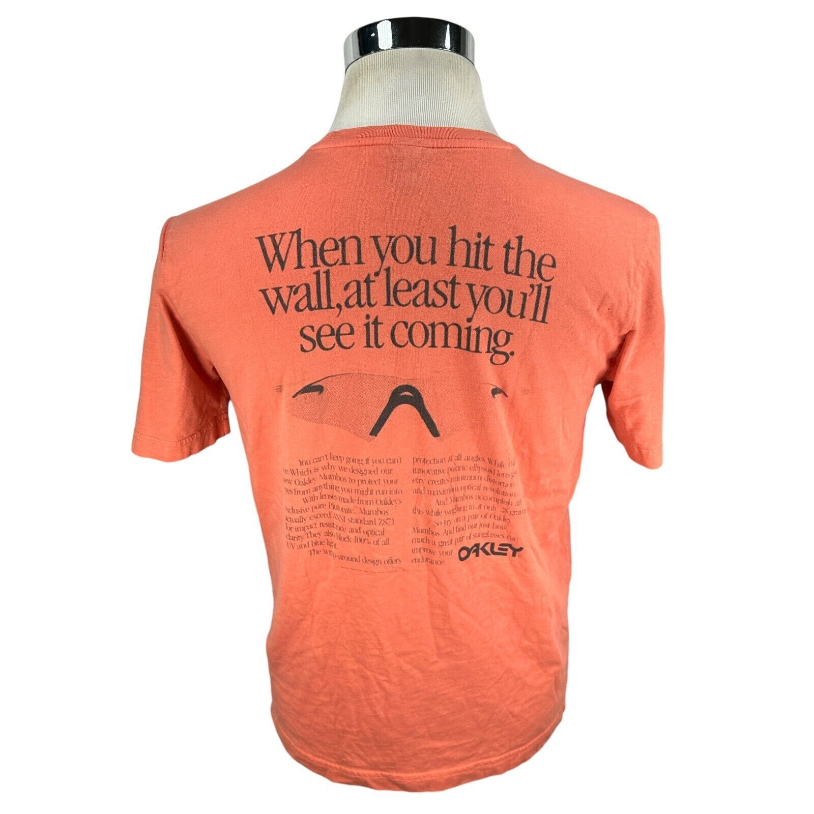 Oakley Oakley M-Frame Sunglasses T-Shirt Men’s Medium Coral Pink Size US M / EU 48-50 / 2 - 4 Thumbnail