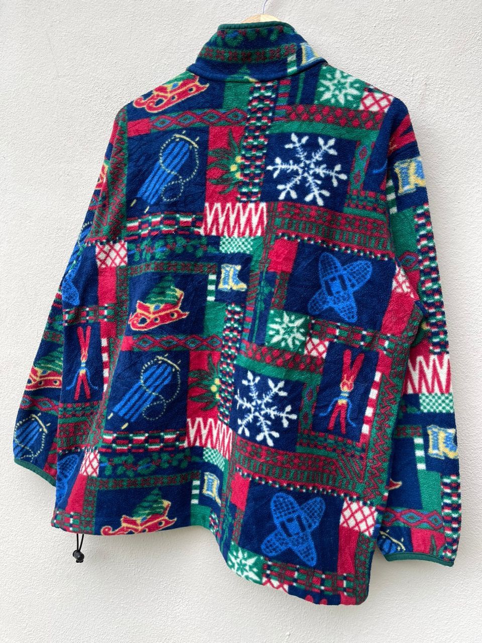 L.L. Bean L.L. Bean Fleece Blouson All Over Print Size US L / EU 52-54 / 3 - 11 Thumbnail