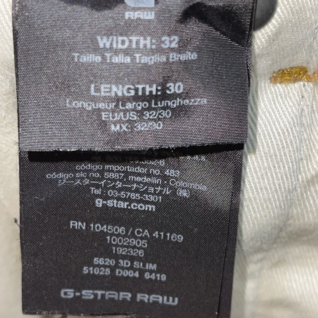 G-Star × Vintage G-Star Jeans 5620 3D Slim Size US 32 / EU 48 - 4 Thumbnail