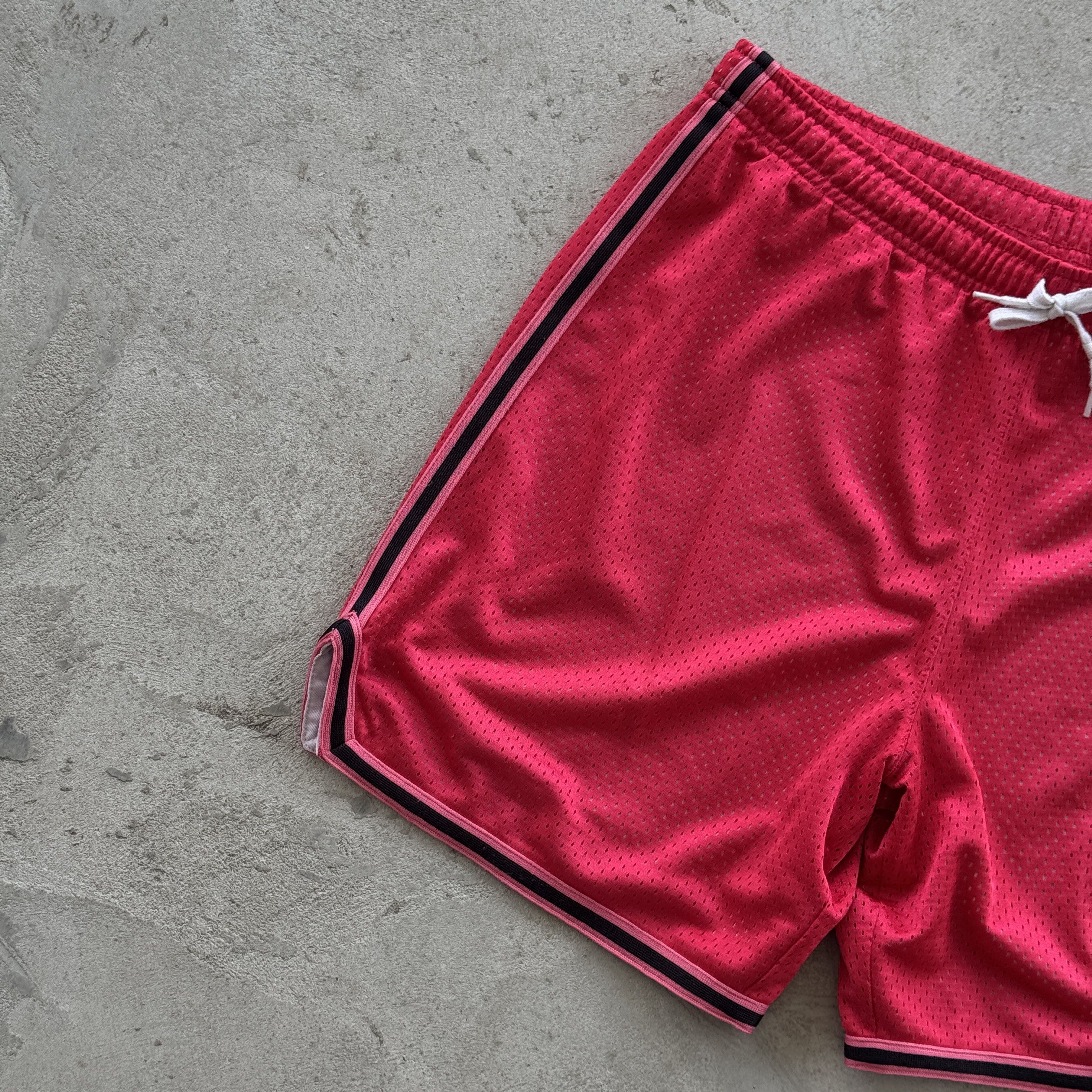 Nike Nike Red Mesh Basketball Shorts Vintage Swoosh Logo XS Size US 30 / EU 46 - 4 Thumbnail