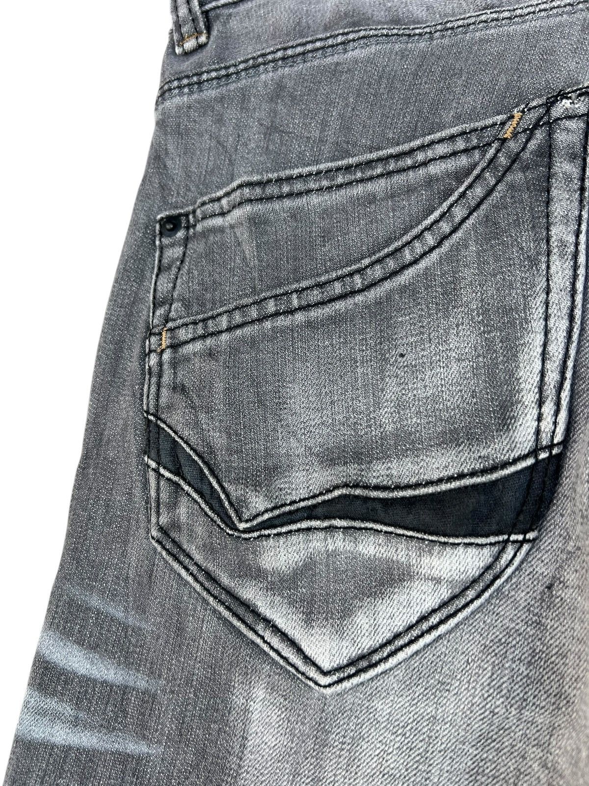 Japanese Brand Nicole Club For Men Japan Stretch Denim Flare Jeans Bootcut Size US 29 - 15 Thumbnail