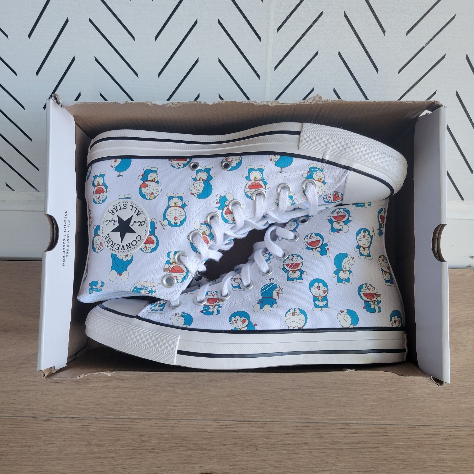 Converse ❤️Converse x Doraemon Chuck Taylor Hi Sz 7 Men Shoes Sneaker Size US 7 / EU 40 - 7 Thumbnail