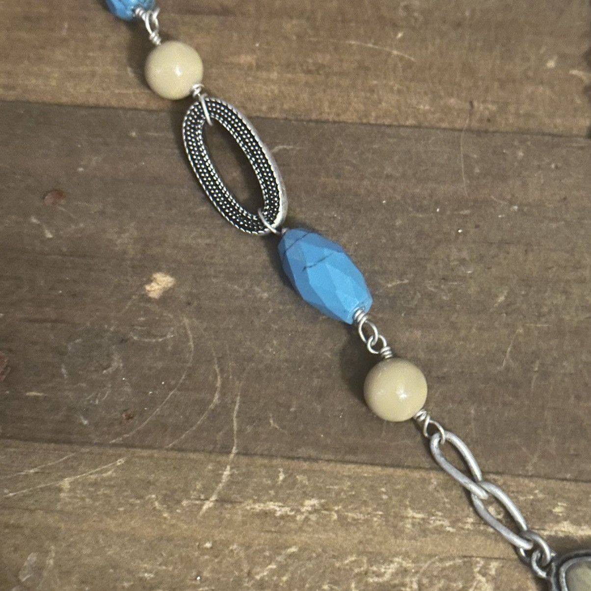 Other Lia Sophia Oasis station turquoise teardrop pendant necklace Size ONE SIZE - 5 Thumbnail