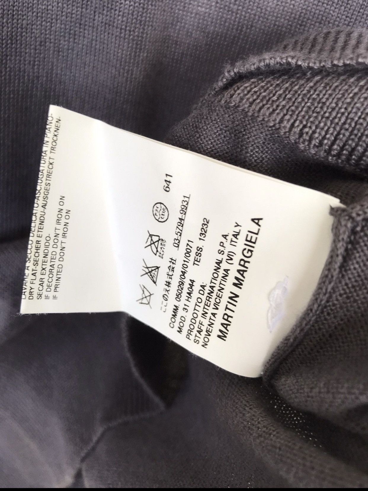 Maison Margiela Martin Margiela Knit Shirt Size S / US 4 / IT 40 - 5 Thumbnail