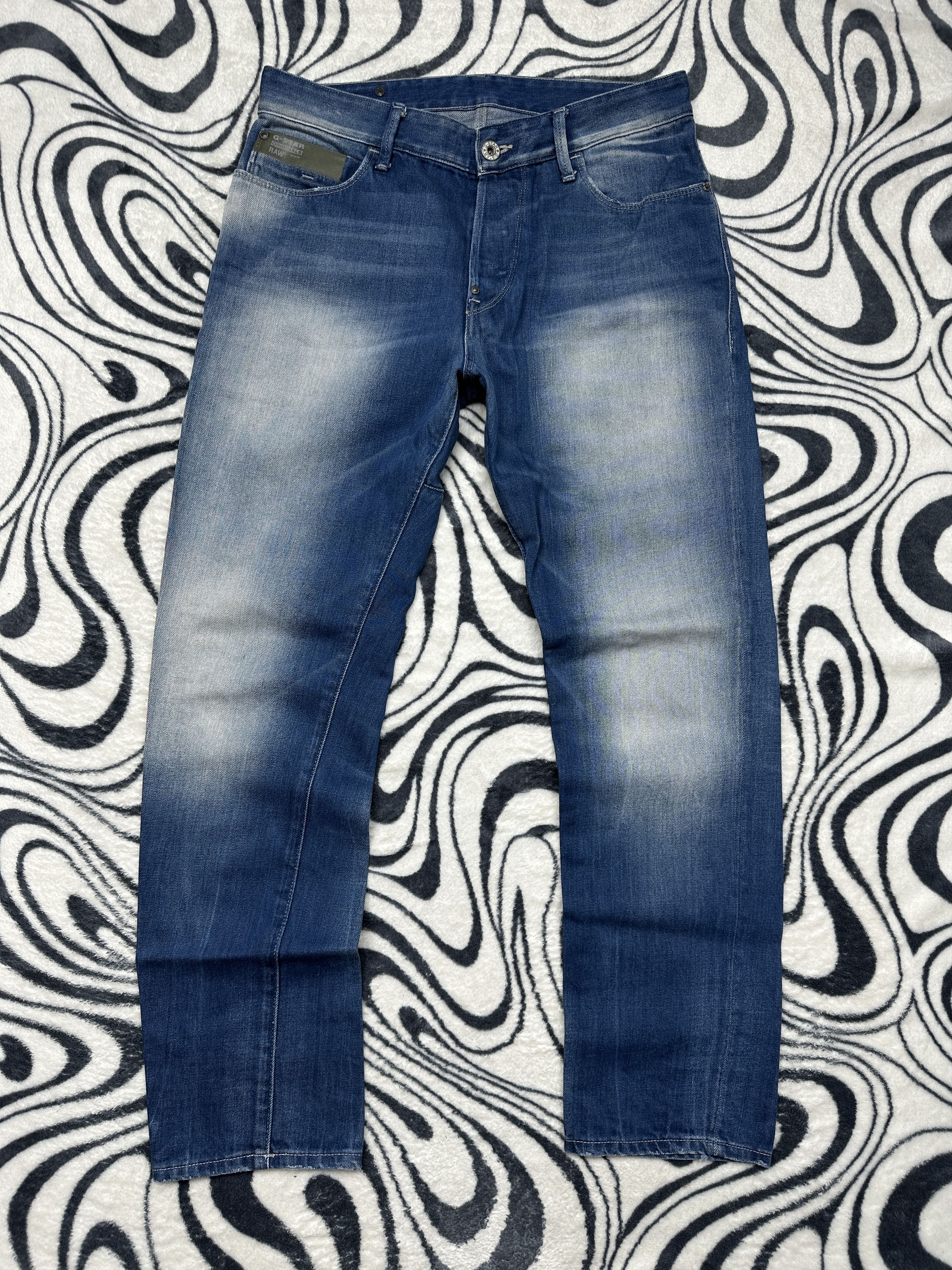 G-Star G Star Raw Blades Tapered Mens Denim Pants Jeans Size US 32 / EU 48 - 4 Thumbnail