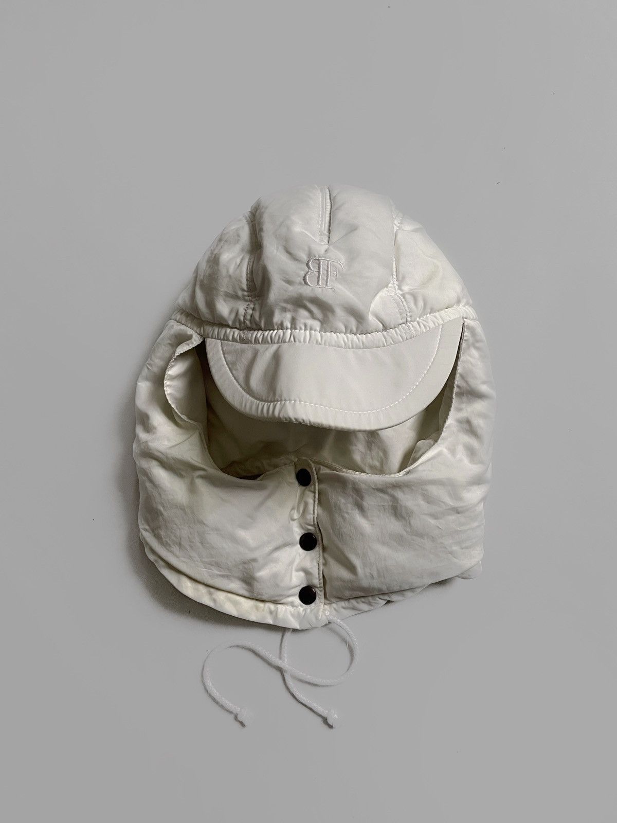 Japanese Brand Vintage BF down puffer hat/mask Japanese style Size ONE SIZE - 4 Thumbnail