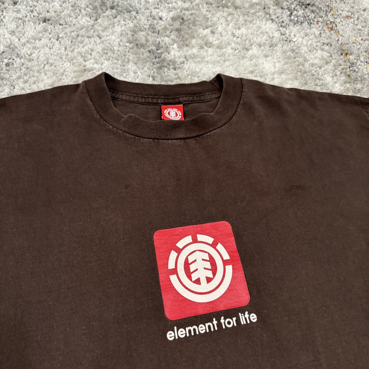 Element × JNCO × Vintage Vintage 90s element skateboards brown t shirt Size US XL / EU 56 / 4 - 2 Thumbnail