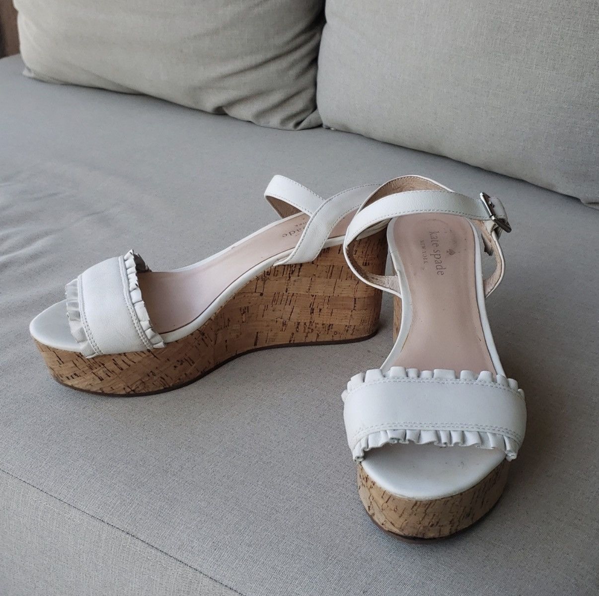 Kate Spade Kate Spade Frilly Platform Wedges, Size 8 Size US 8 / IT 38 - 7 Thumbnail