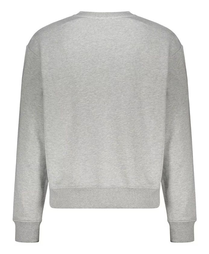 Balmain o1y0426 Logo Crewneck Sweatshirt in Light Gray Size US L / EU 52-54 / 3 - 2 Thumbnail