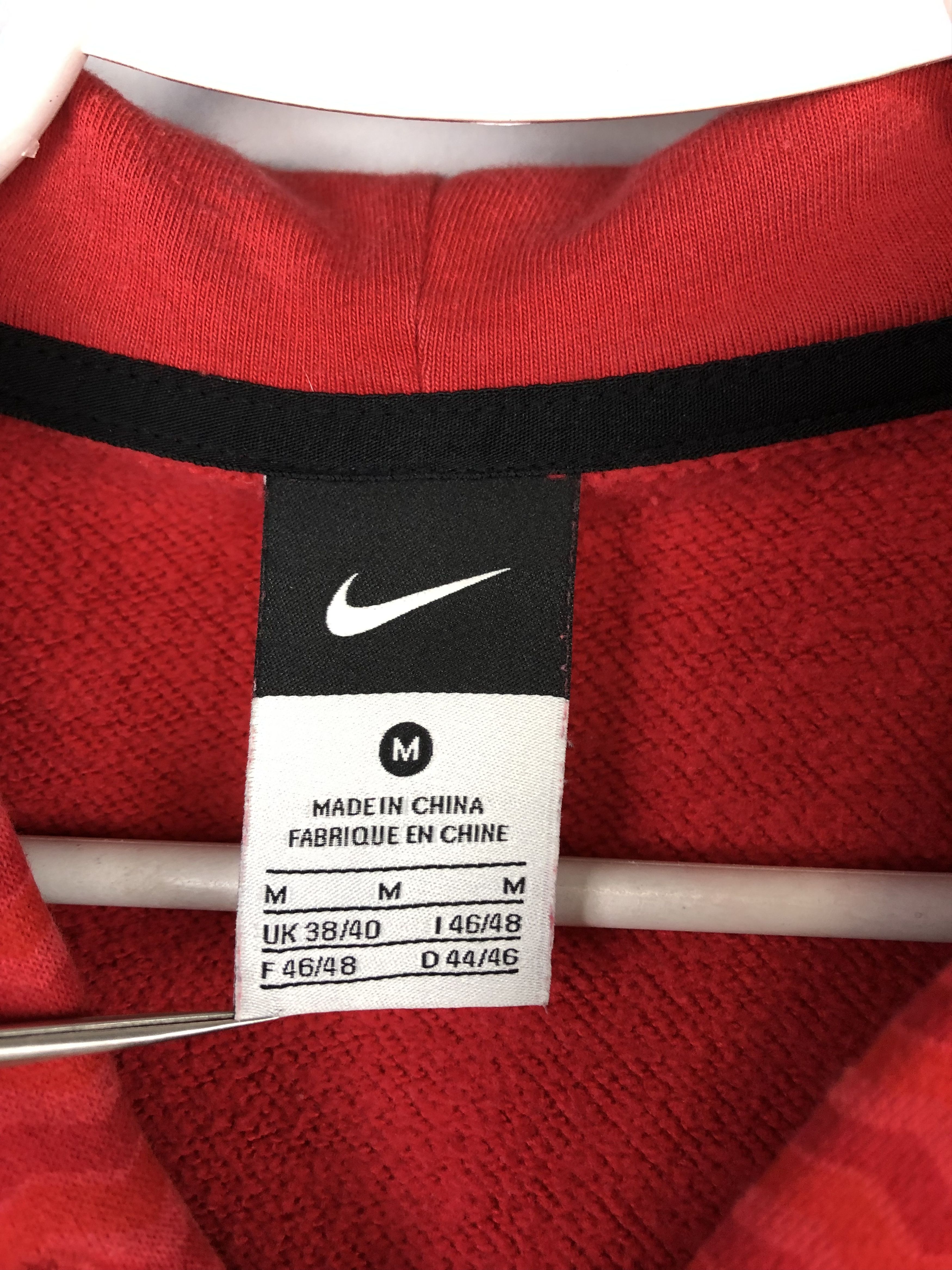 Nike Nike Manchester United Football Jacket Hooded Soccer Track Size US M / EU 48-50 / 2 - 6 Thumbnail