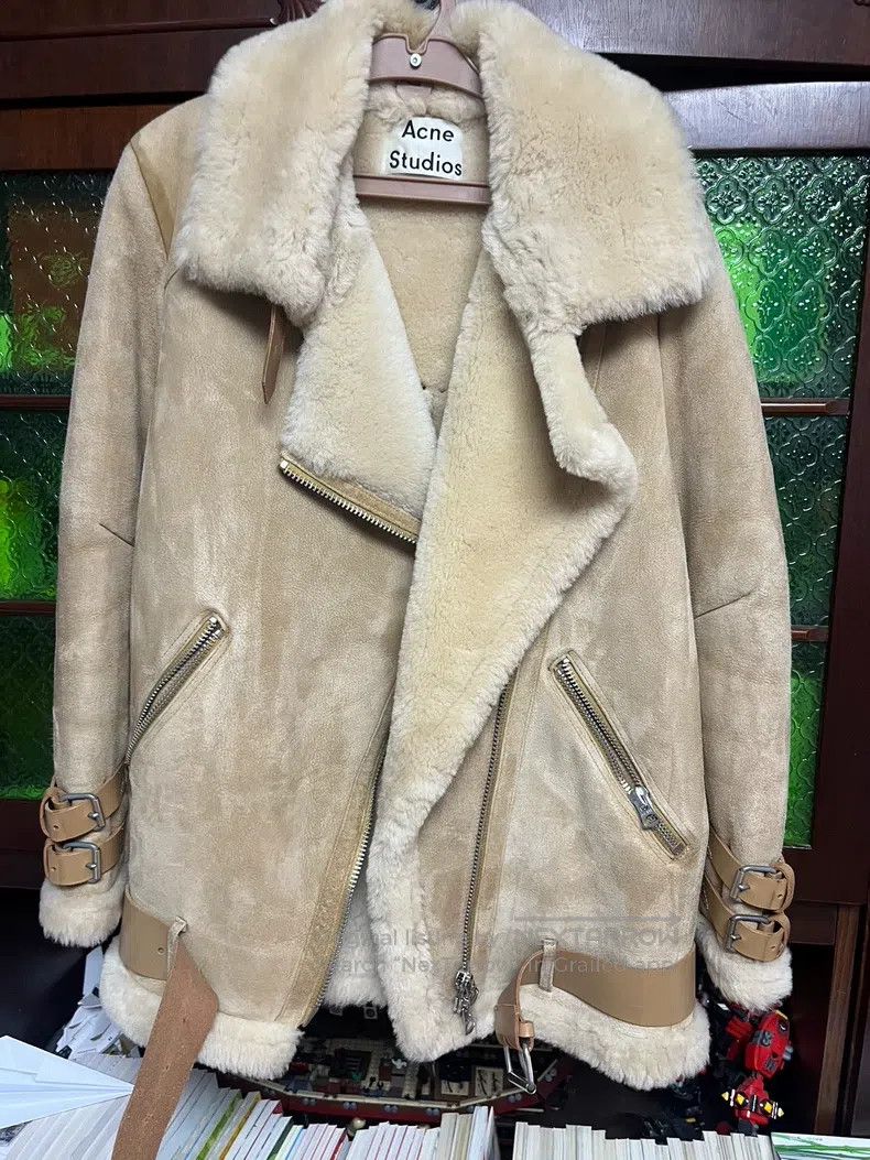 Acne Studios Acne Studios Motorcycle style fur and leather combination Size XS / US 0-2 / IT 36-38 - 1 Thumbnail