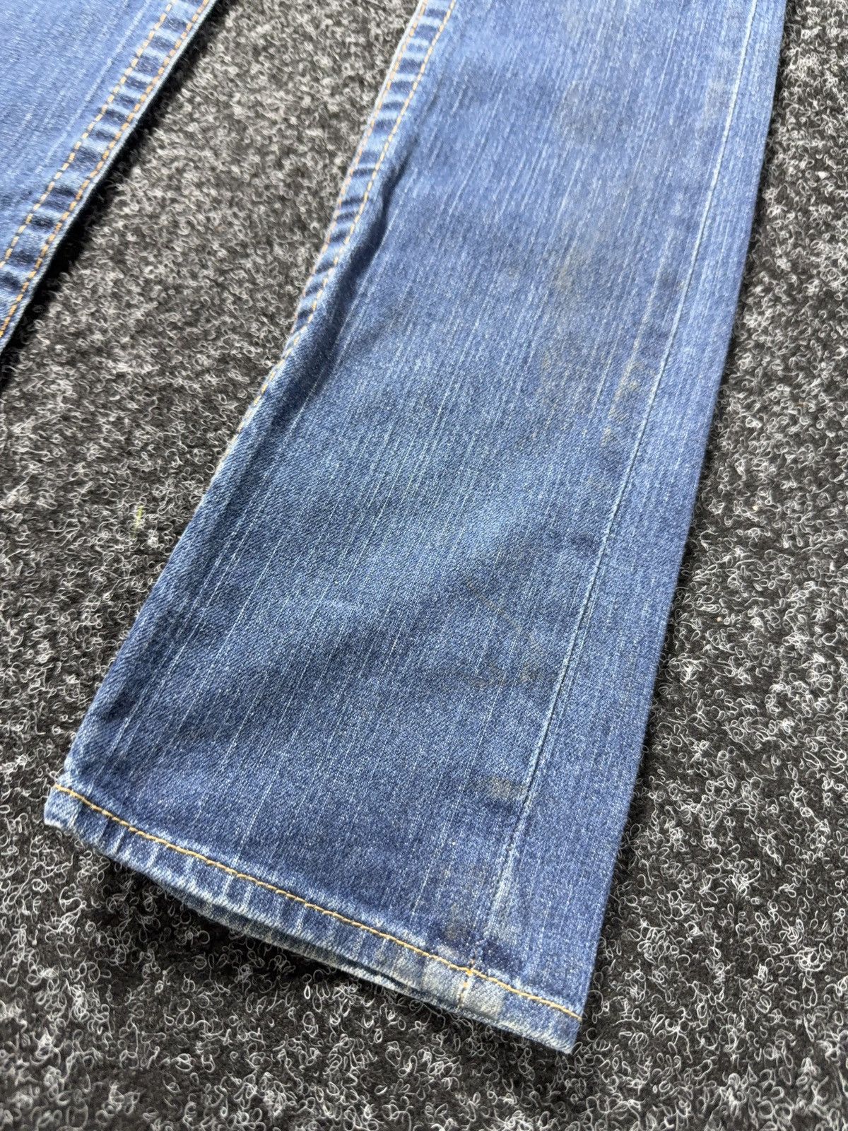 True Religion 00s True Religion USA Dirty Distressed Y2K Bootcut Jeans USA Size 25" / US 0 / IT 36 - 6 Thumbnail
