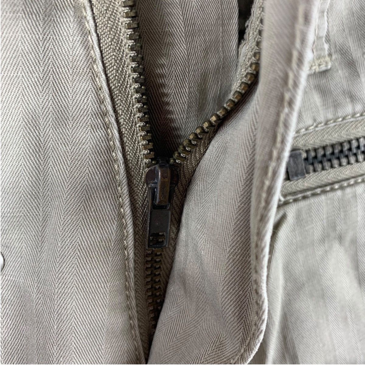 G-Star G-STAR Raw zipped khaki jeans pants Size US 31 - 19 Thumbnail