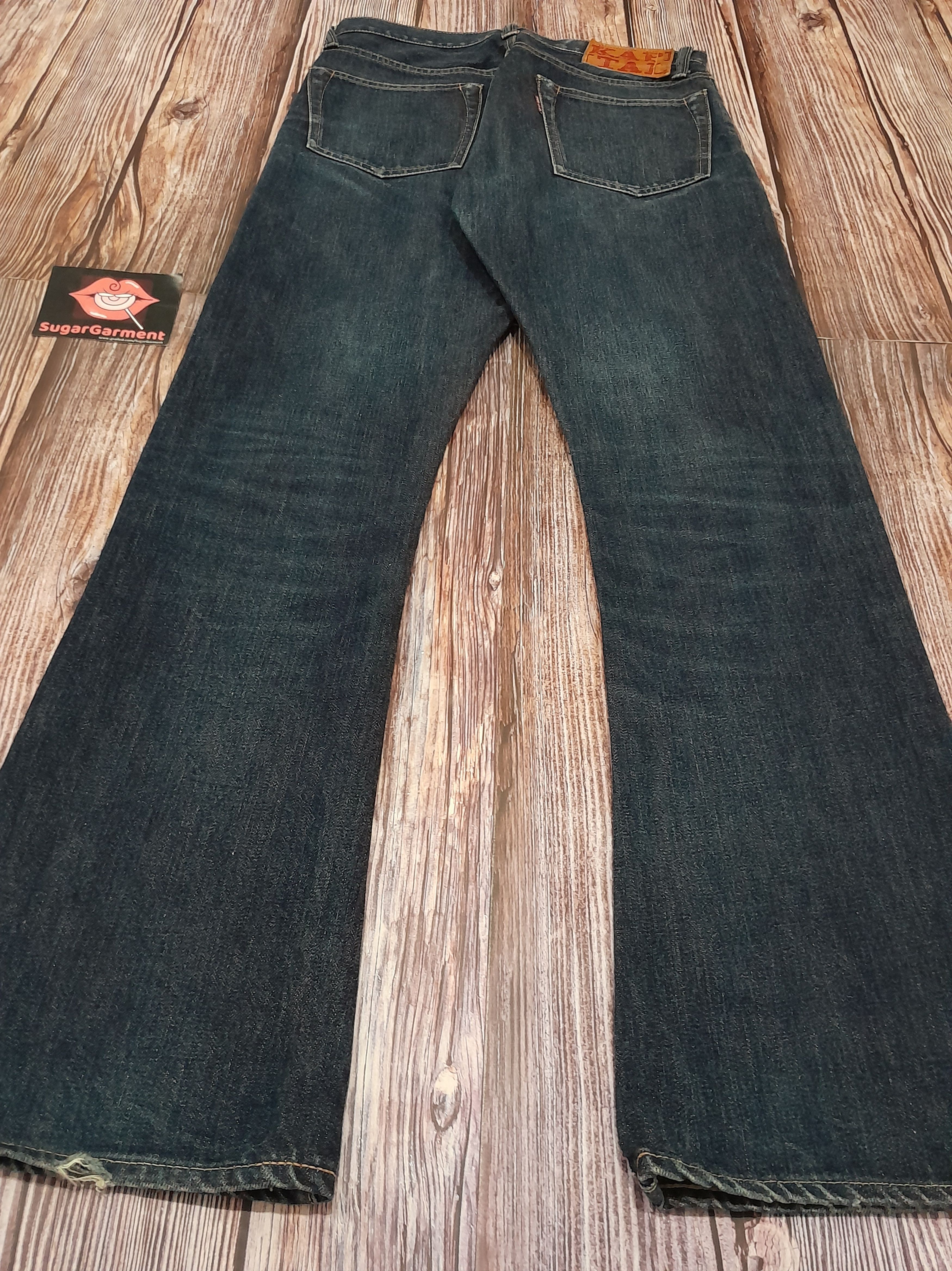 Japanese Brand KAPITAL Jeans Flare Bell Bottom Bootcut Vintage Size US 29 - 12 Thumbnail