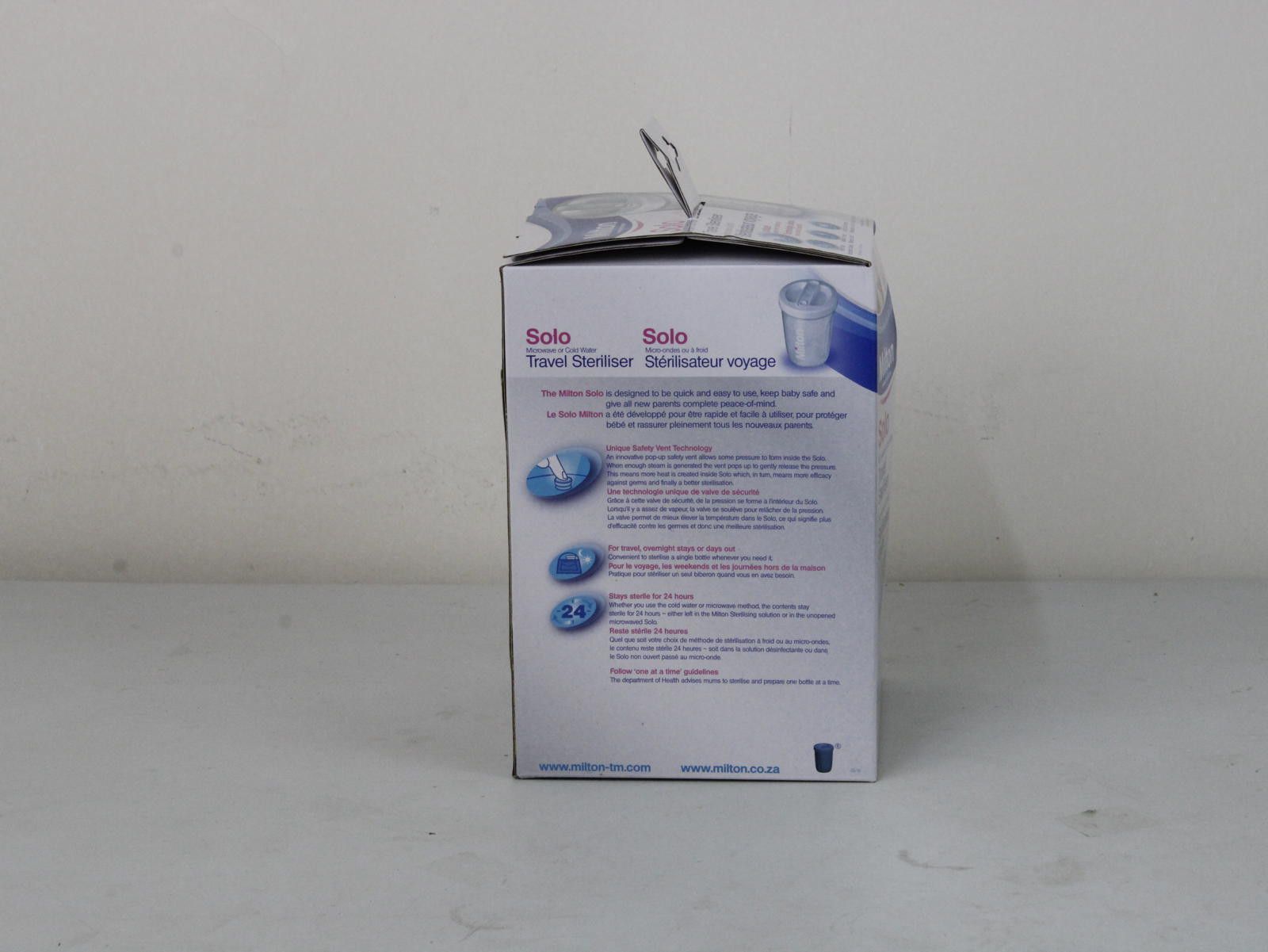 Other Milton Solo Travel Bottle Steriliser Brand New Size ONE SIZE - 5 Thumbnail