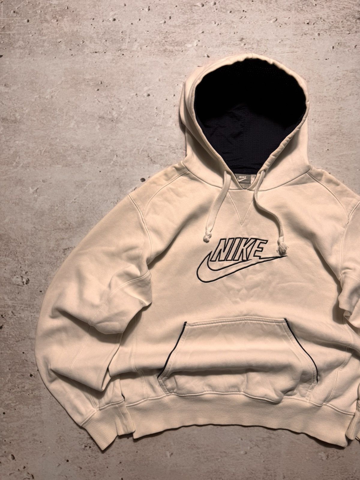 Nike × Vintage NIKE VINTAGE CENTER LOGO OVERSIZE BOXY HOODIE Size US S / EU 44-46 / 1 - 2 Thumbnail