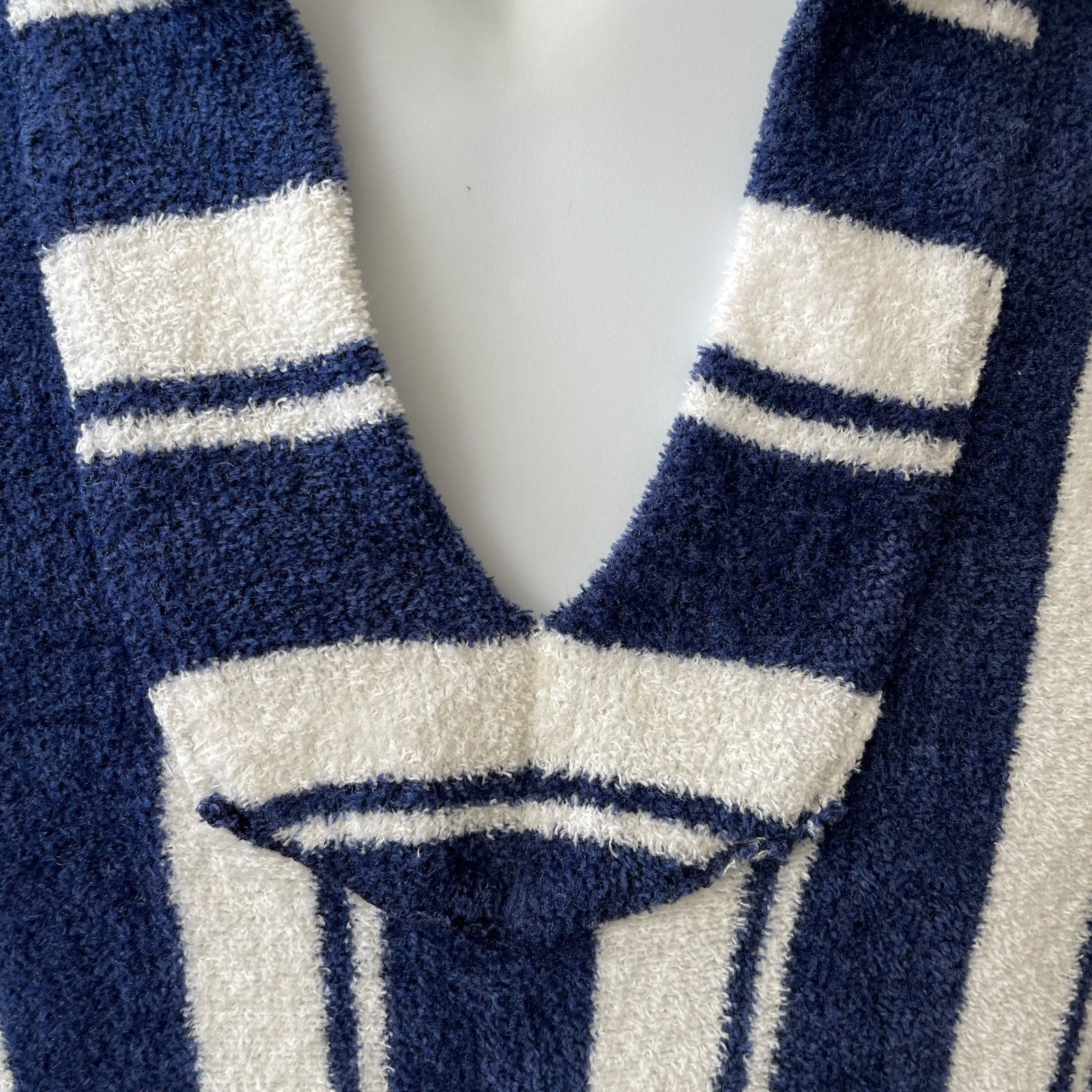 Faherty Faherty Brand Striped Sweater Knit Terry Baja Hoodie Size M Size M / US 6-8 / IT 42-44 - 4 Thumbnail
