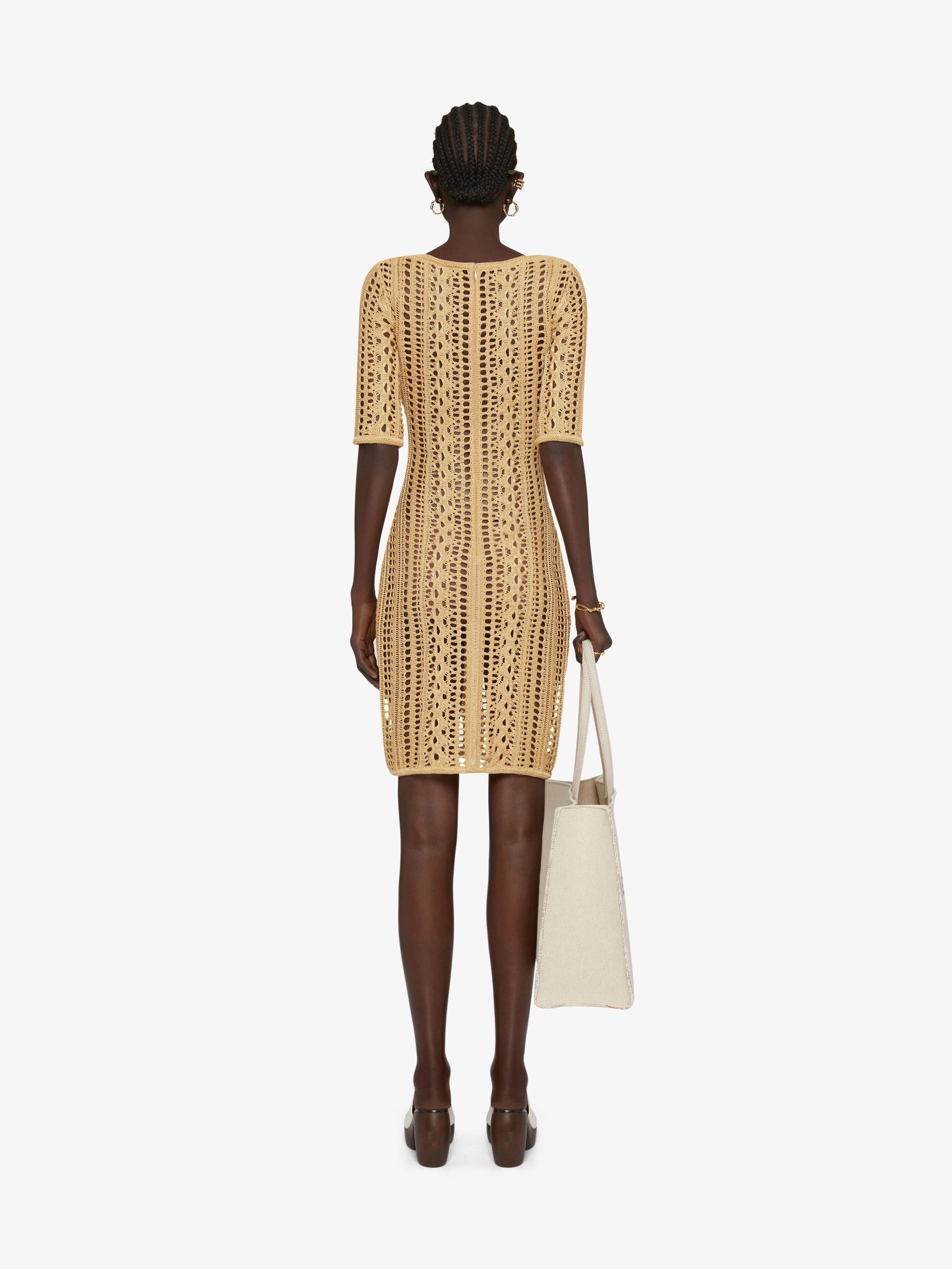 Givenchy o1loc1c0824 Dress in Golden Size S / US 4 / IT 40 - 3 Thumbnail