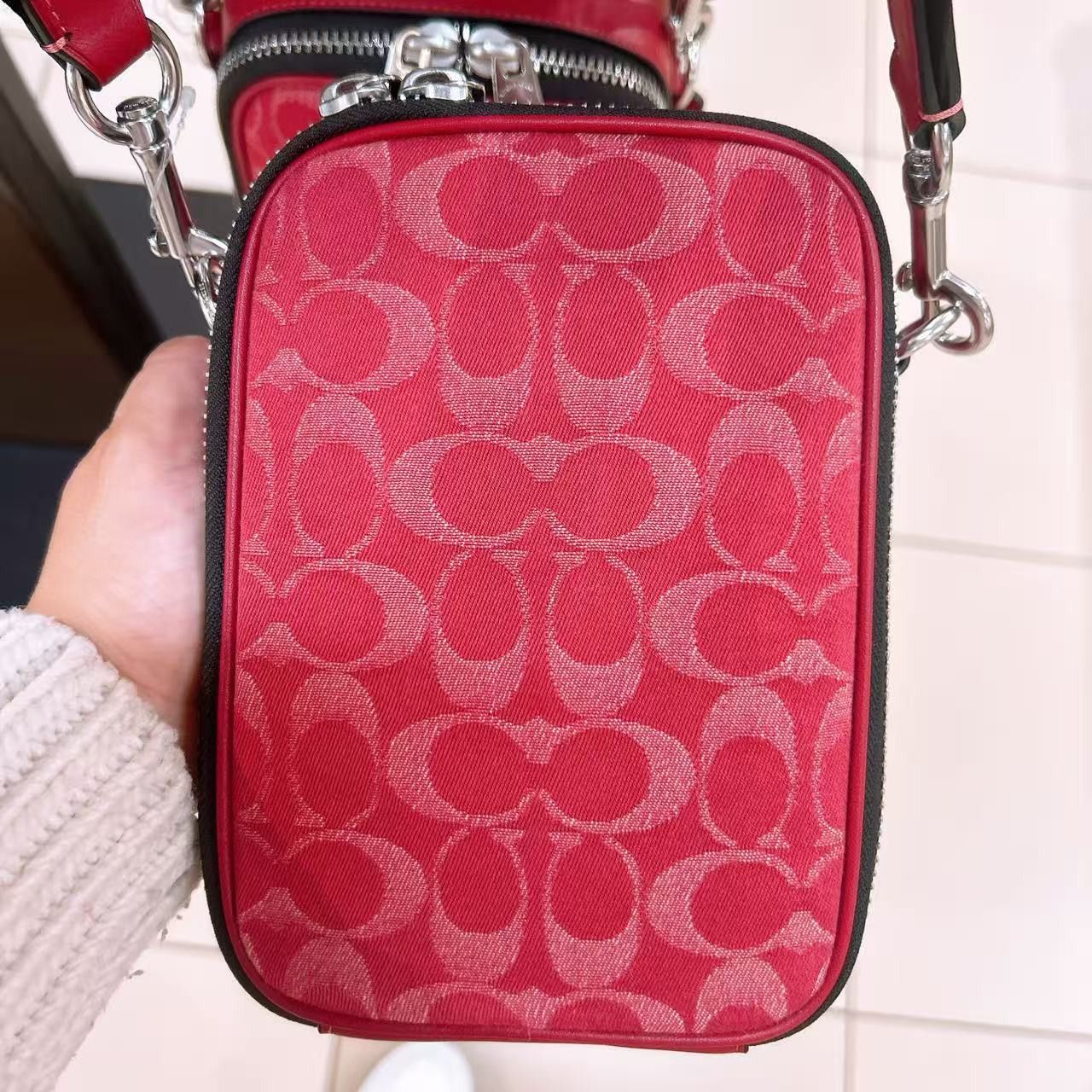 Coach Stanton Crossbody Bag In Signature Denim CAJ44 Size ONE SIZE - 2 Thumbnail
