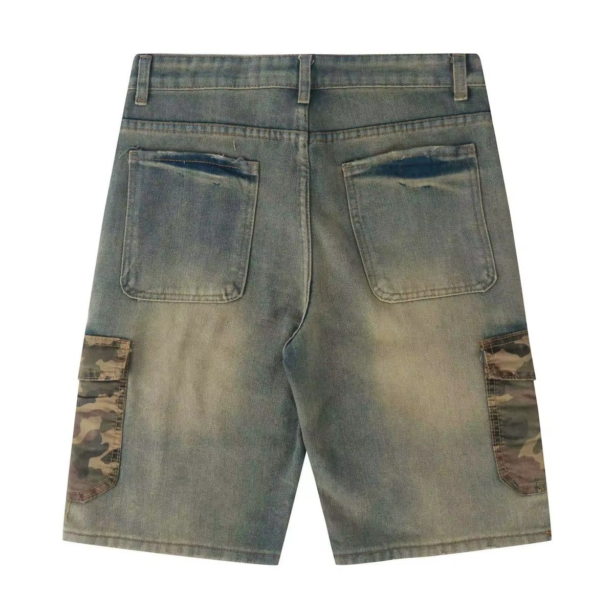 Other Cargo Khaki Camouflage Loose Streetwear Outdoor Shorts Size US 32 / EU 48 - 3 Thumbnail