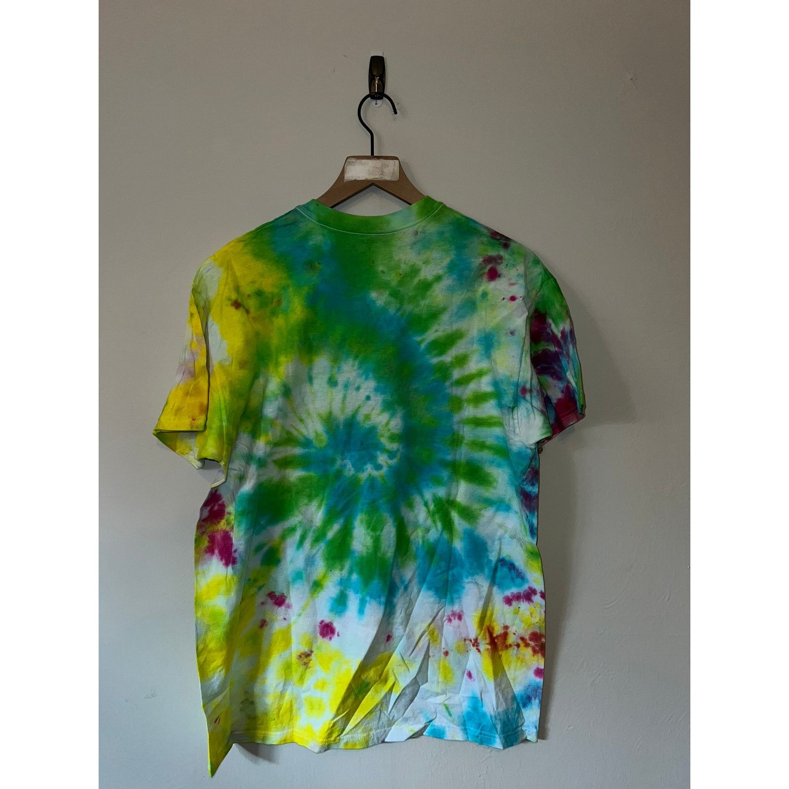Hanes Hanes Comfort Soft Tie Dye Shirt Green Blue Shirt Tee Large Size US L / EU 52-54 / 3 - 7 Thumbnail